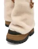 Disturb Shearling/Canvas Cream sold by naked wolfe