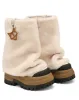 Disturb Shearling/Canvas Cream sold by naked wolfe