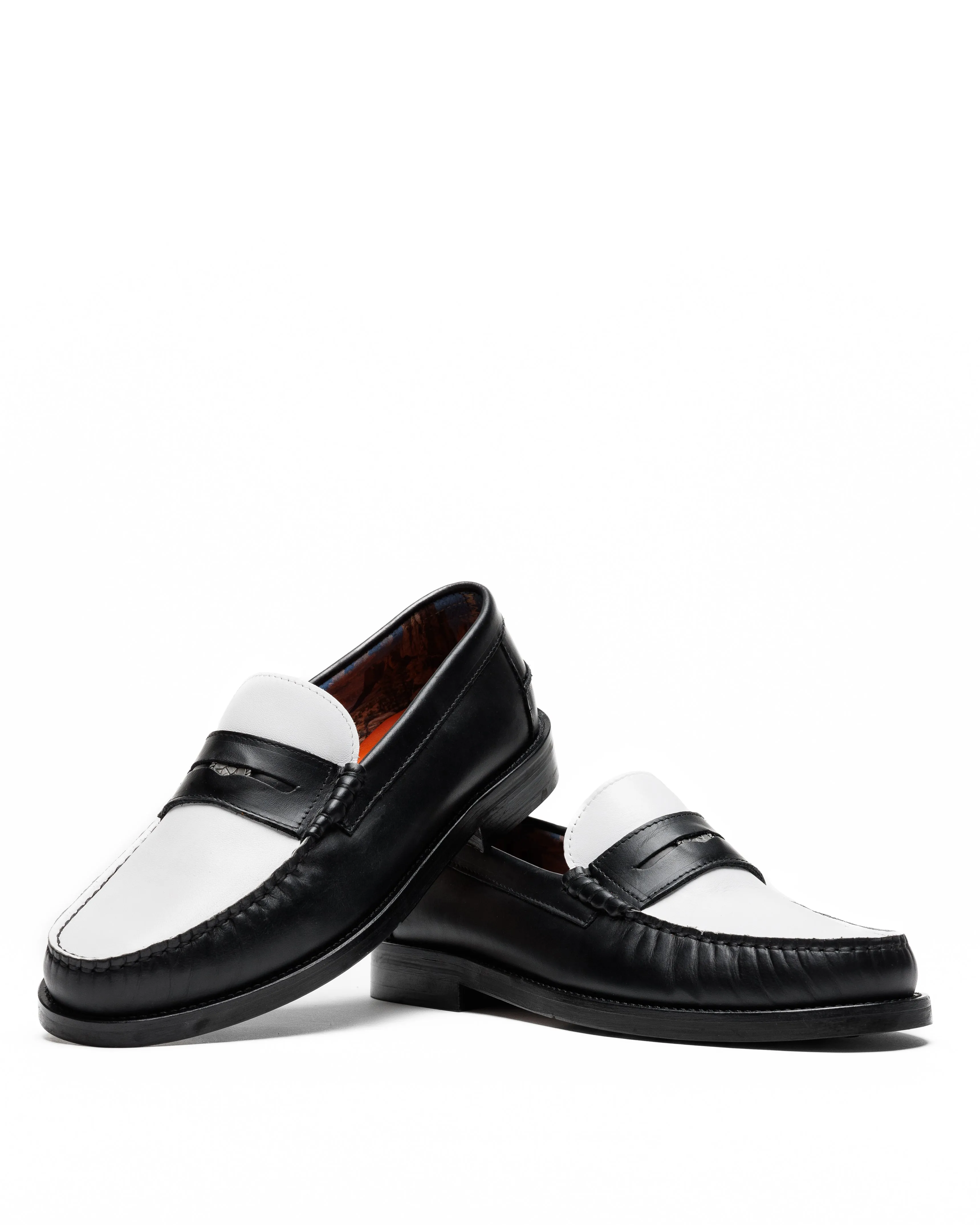 Riviera Black/White Leather sold by naked wolfe product image thumbnail 2