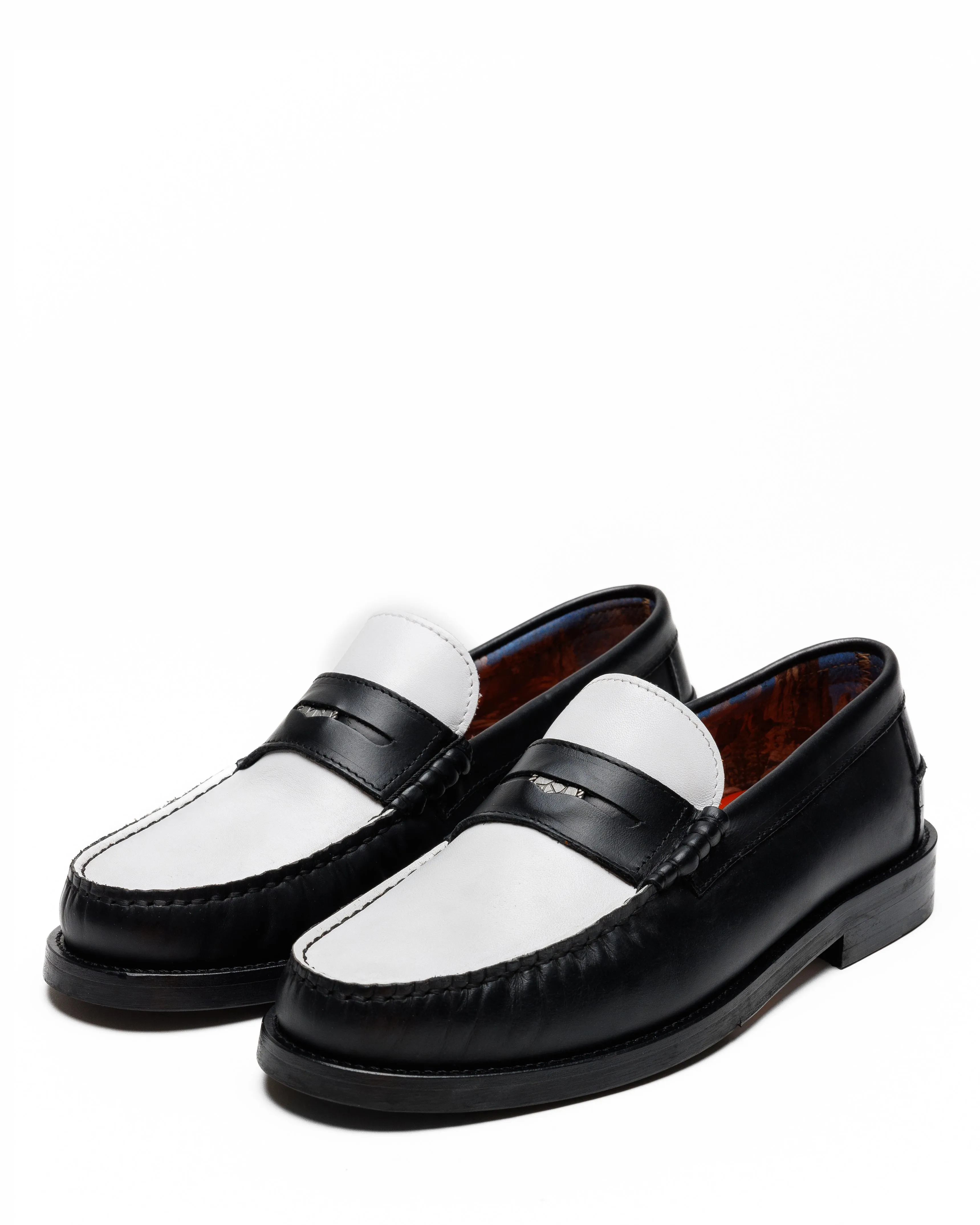 Riviera Black/White Leather sold by naked wolfe product image thumbnail 3