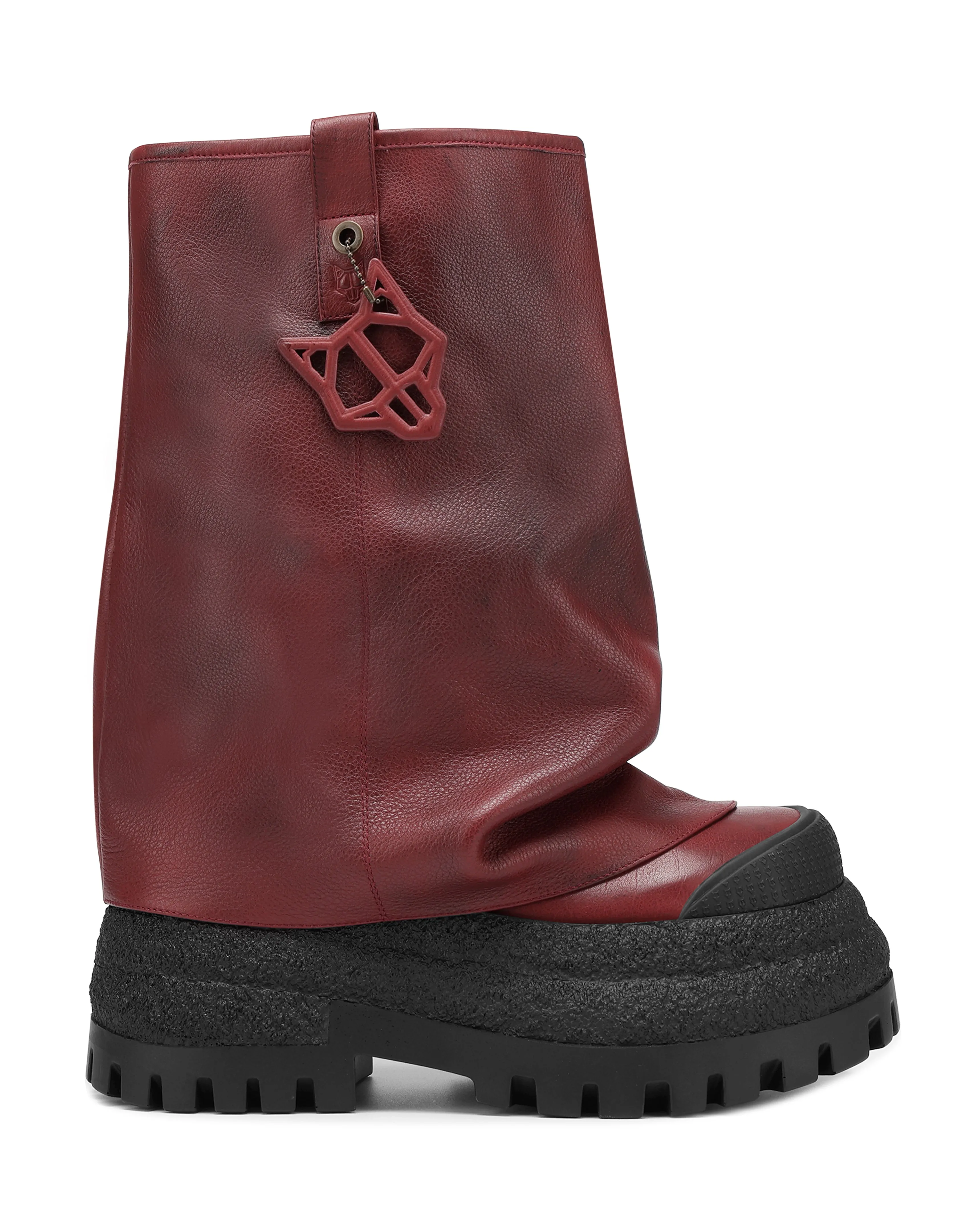 Disturb Red Leather sold by naked wolfe