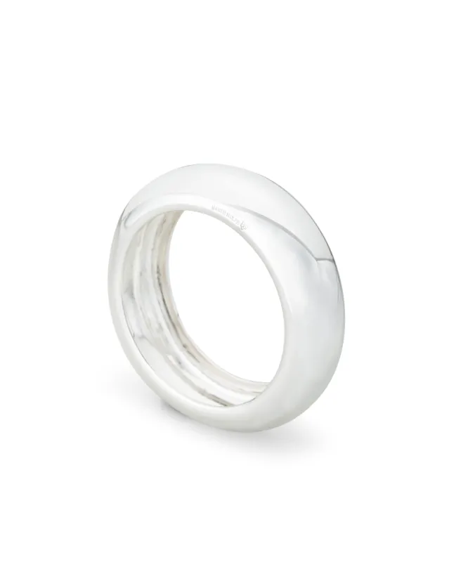 Dea Bangle Silver sold by naked wolfe