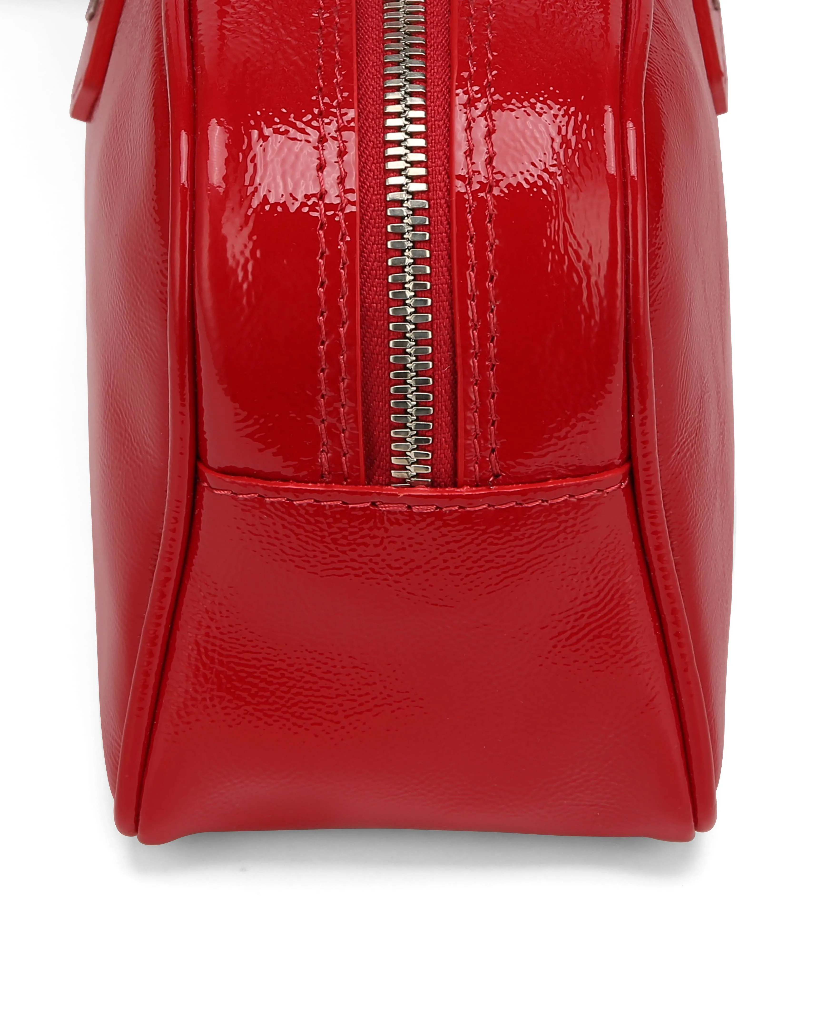 Candy Red Crinkle Patent Leather sold by naked wolfe product image thumbnail 5