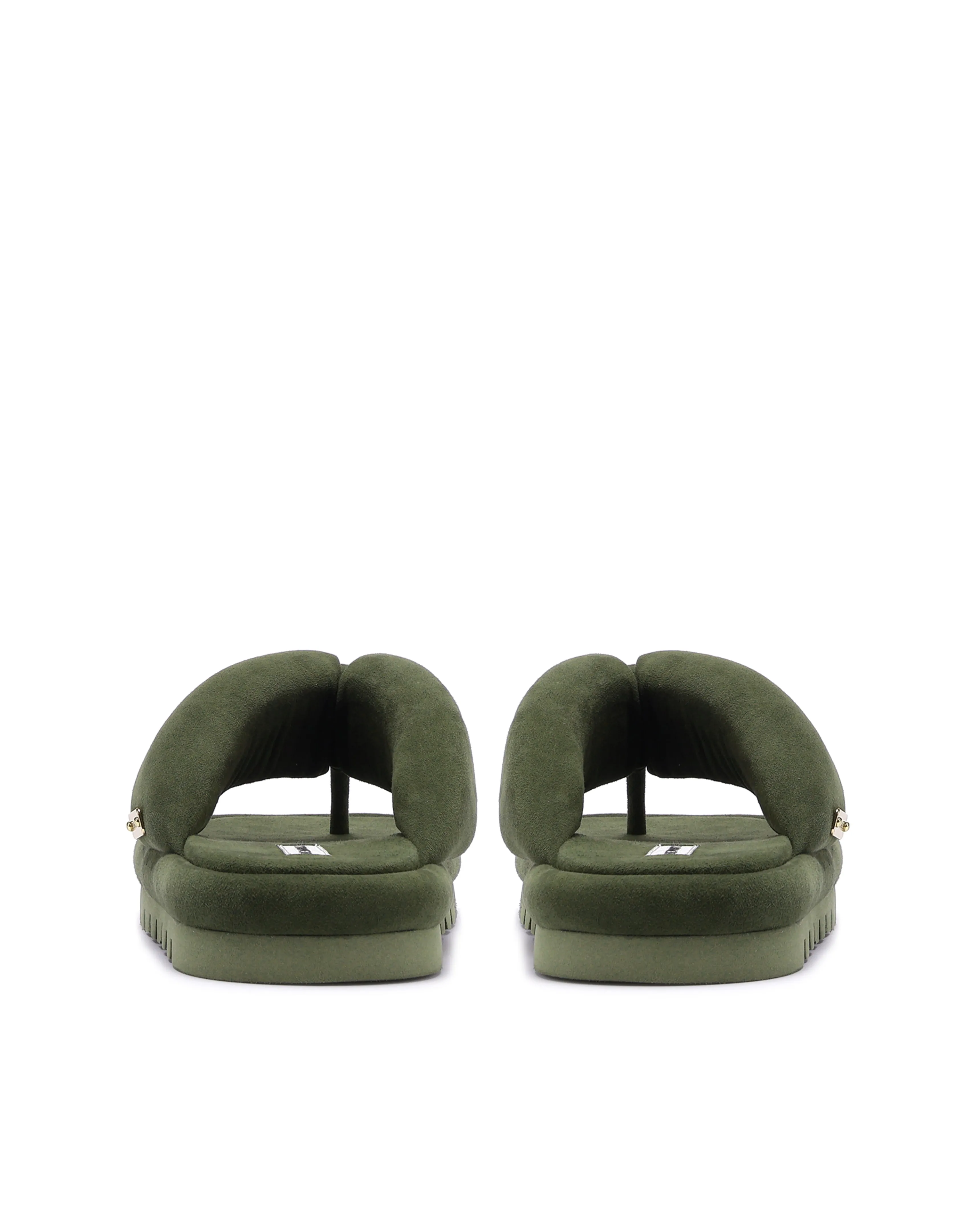 Hilary Olive Suede sold by naked wolfe product image thumbnail 3