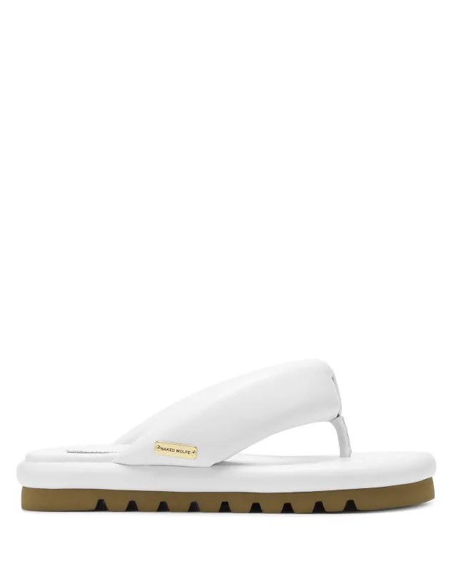 Hilary White Leather sold by naked wolfe