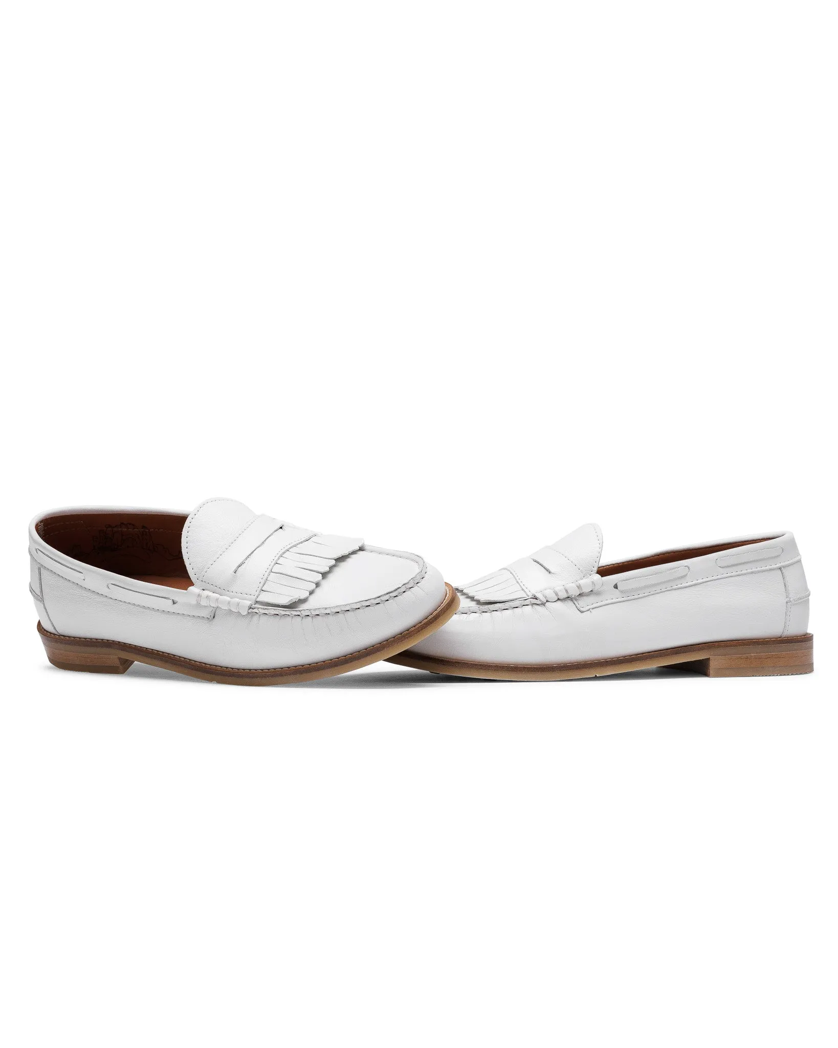 Ravello White Leather sold by naked wolfe product image thumbnail 4