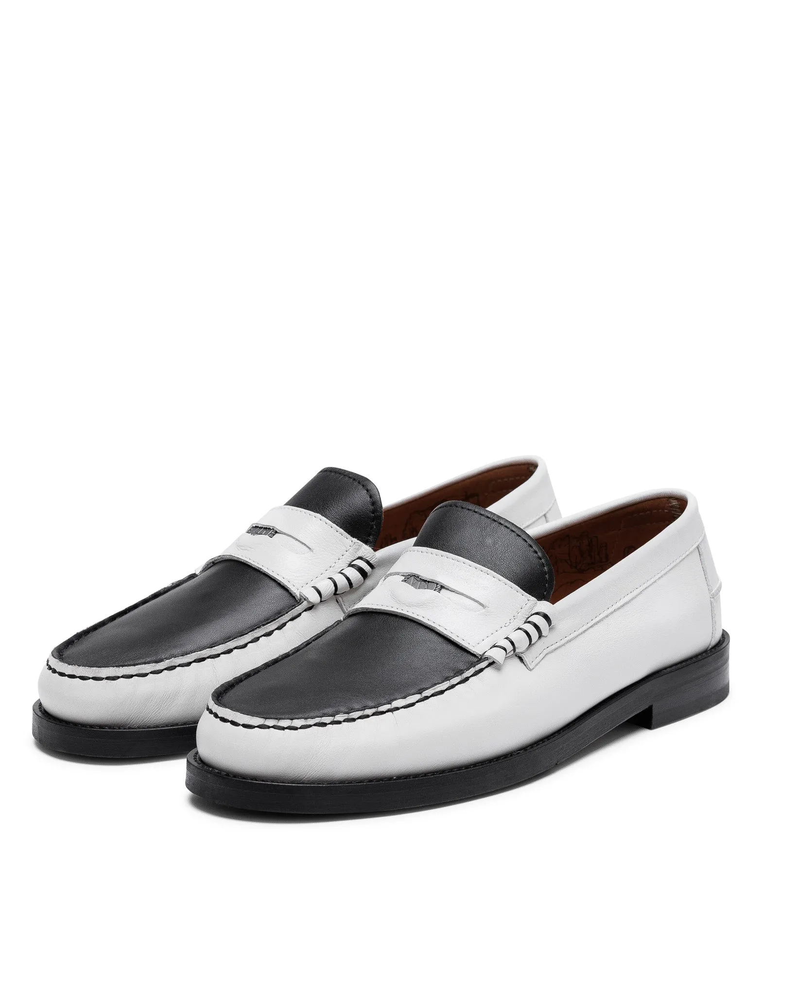 Riviera White/Black Leather sold by naked wolfe product image thumbnail 3