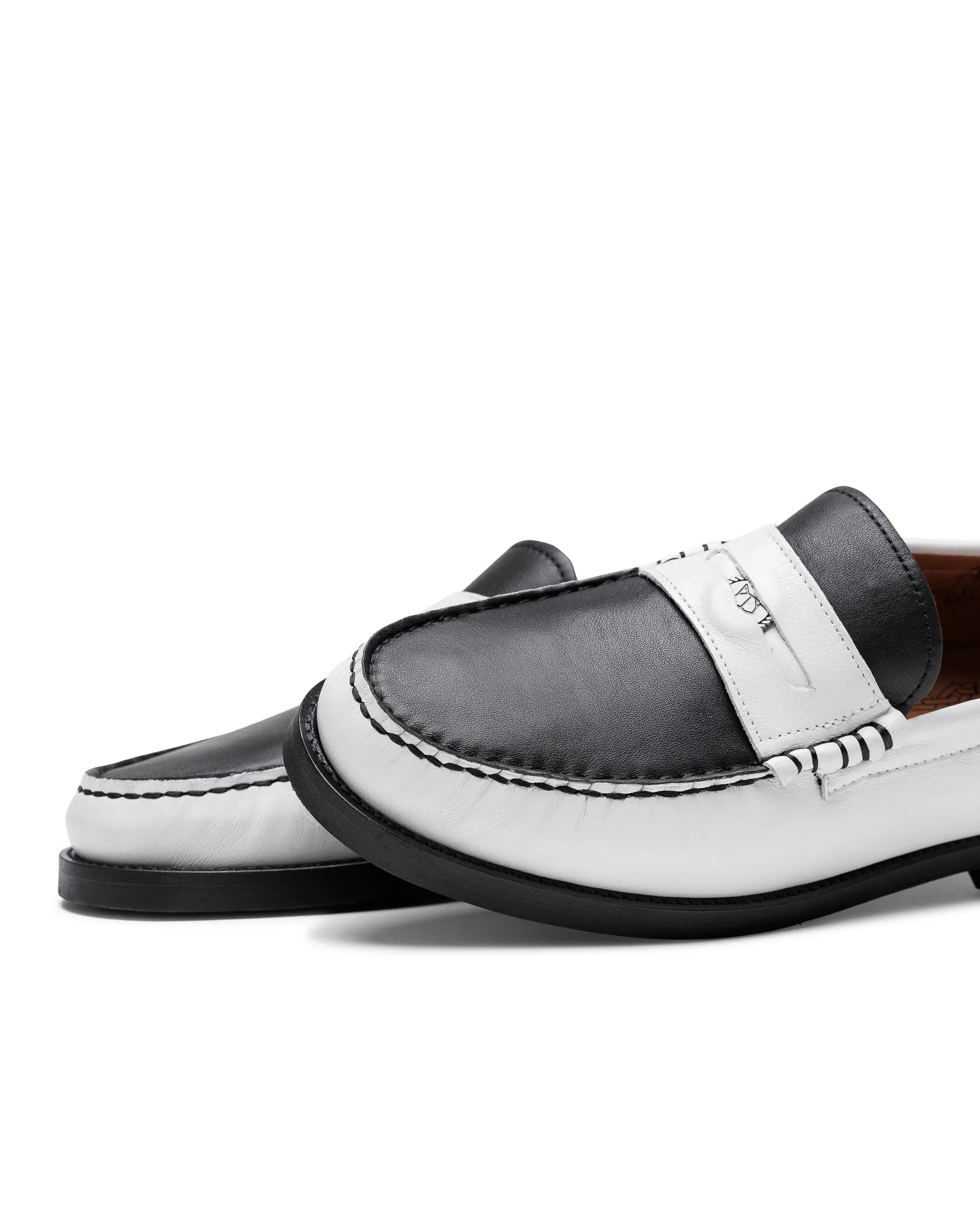 Riviera White/Black Leather sold by naked wolfe product image thumbnail 5