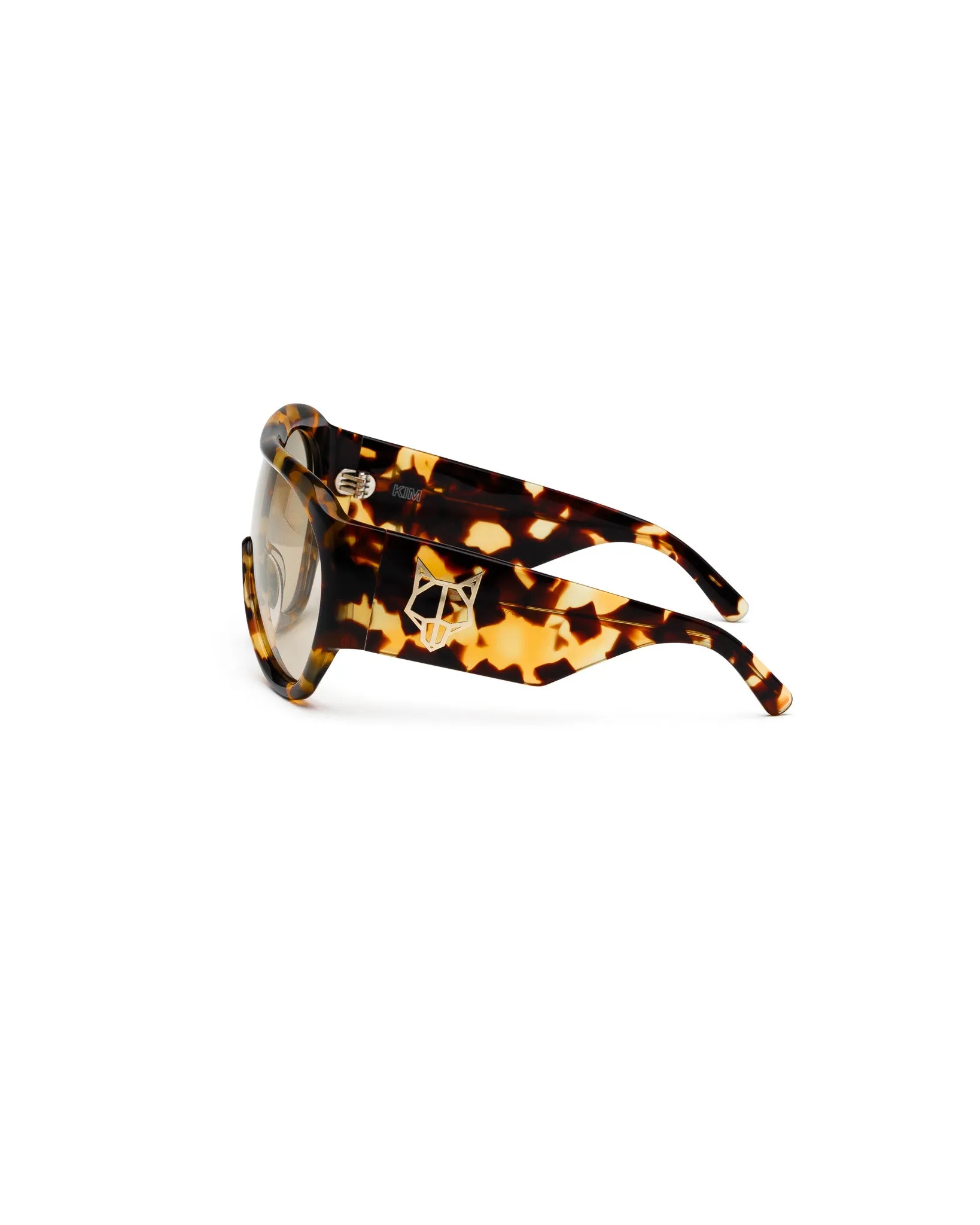 Kim Havana Sunglasses sold by naked wolfe product image thumbnail 3