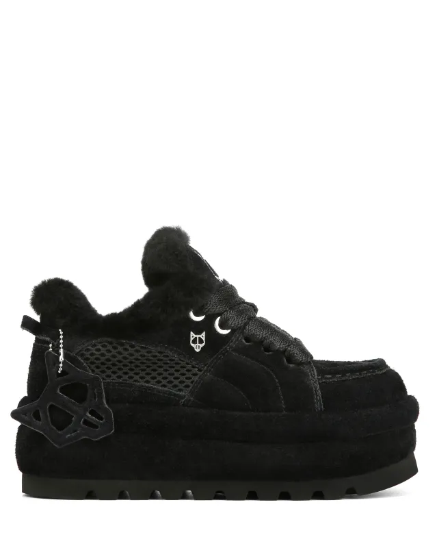 Beau Black Suede sold by naked wolfe