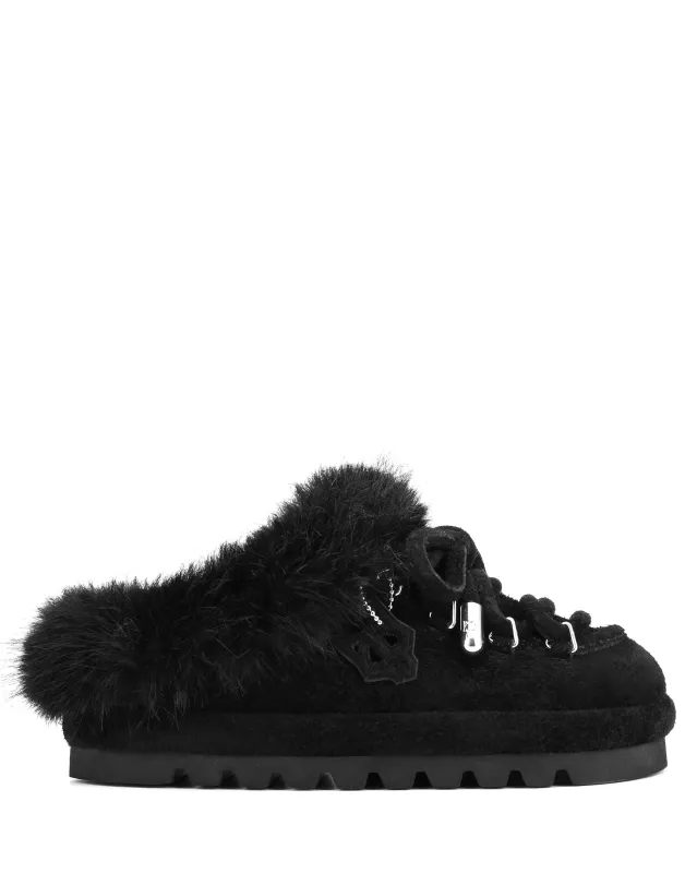 Harlow Black Suede sold by naked wolfe