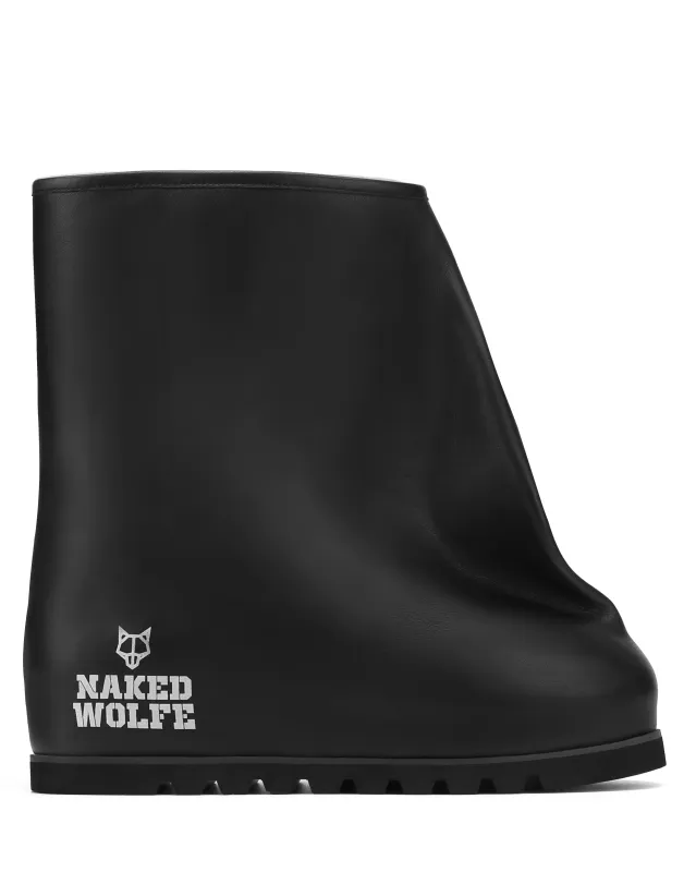 The Bag Boot Black Leather sold by naked wolfe