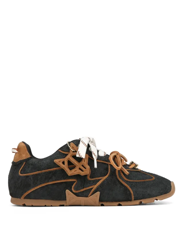 Adored Navy Tie Dye Suede sold by naked wolfe