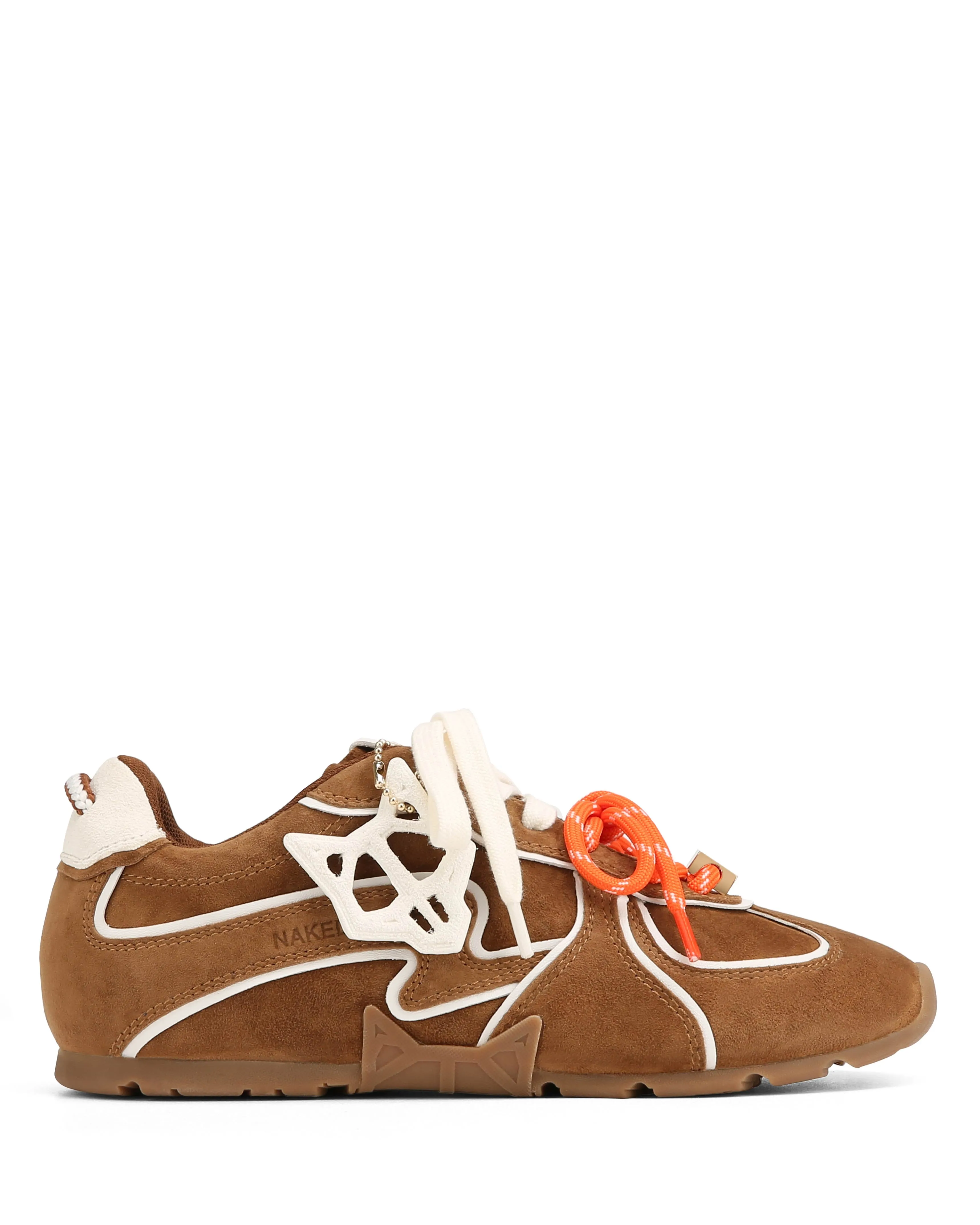 Adored Tan/White Suede sold by naked wolfe