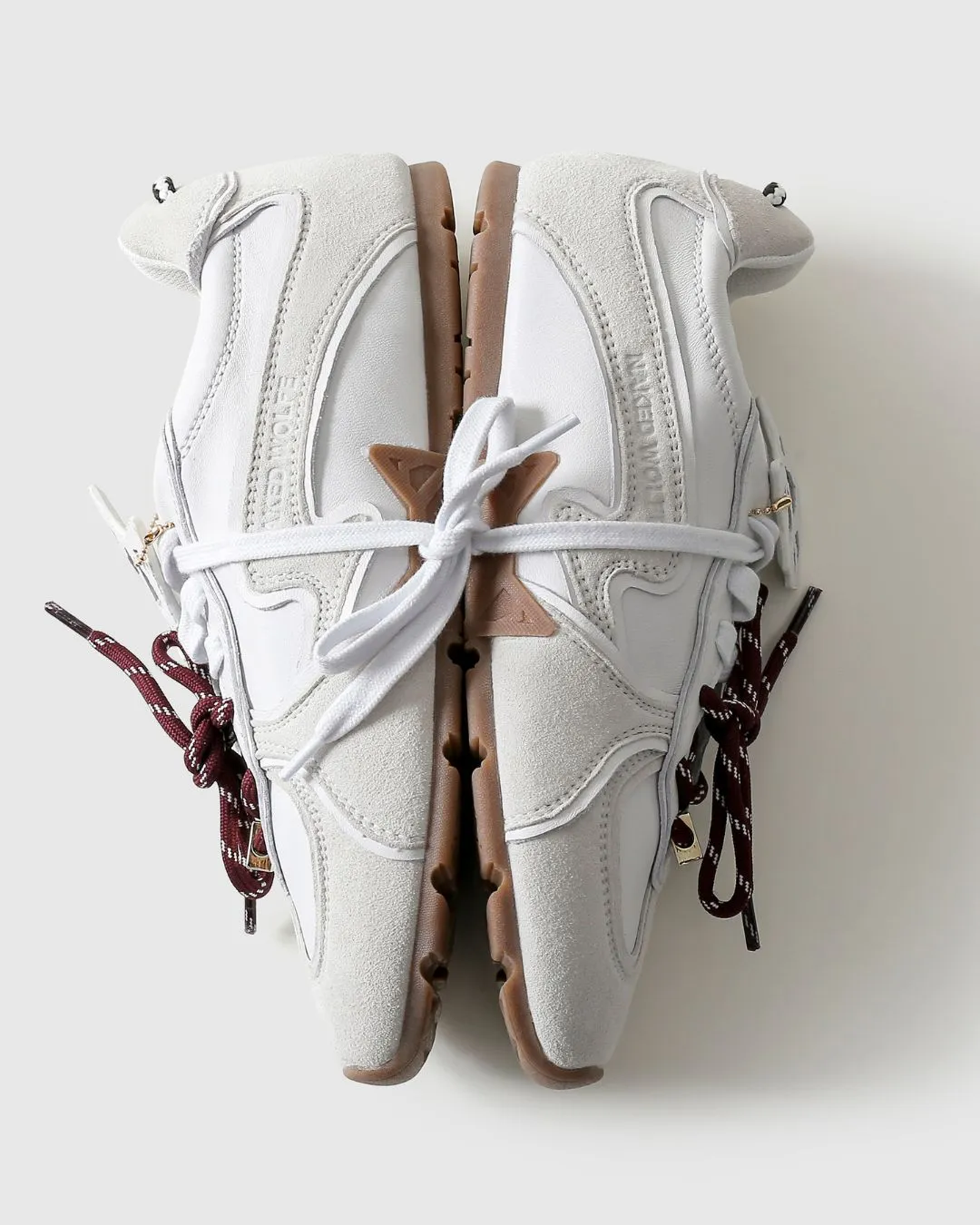Adored White Suede/Leather sold by naked wolfe product image thumbnail 5