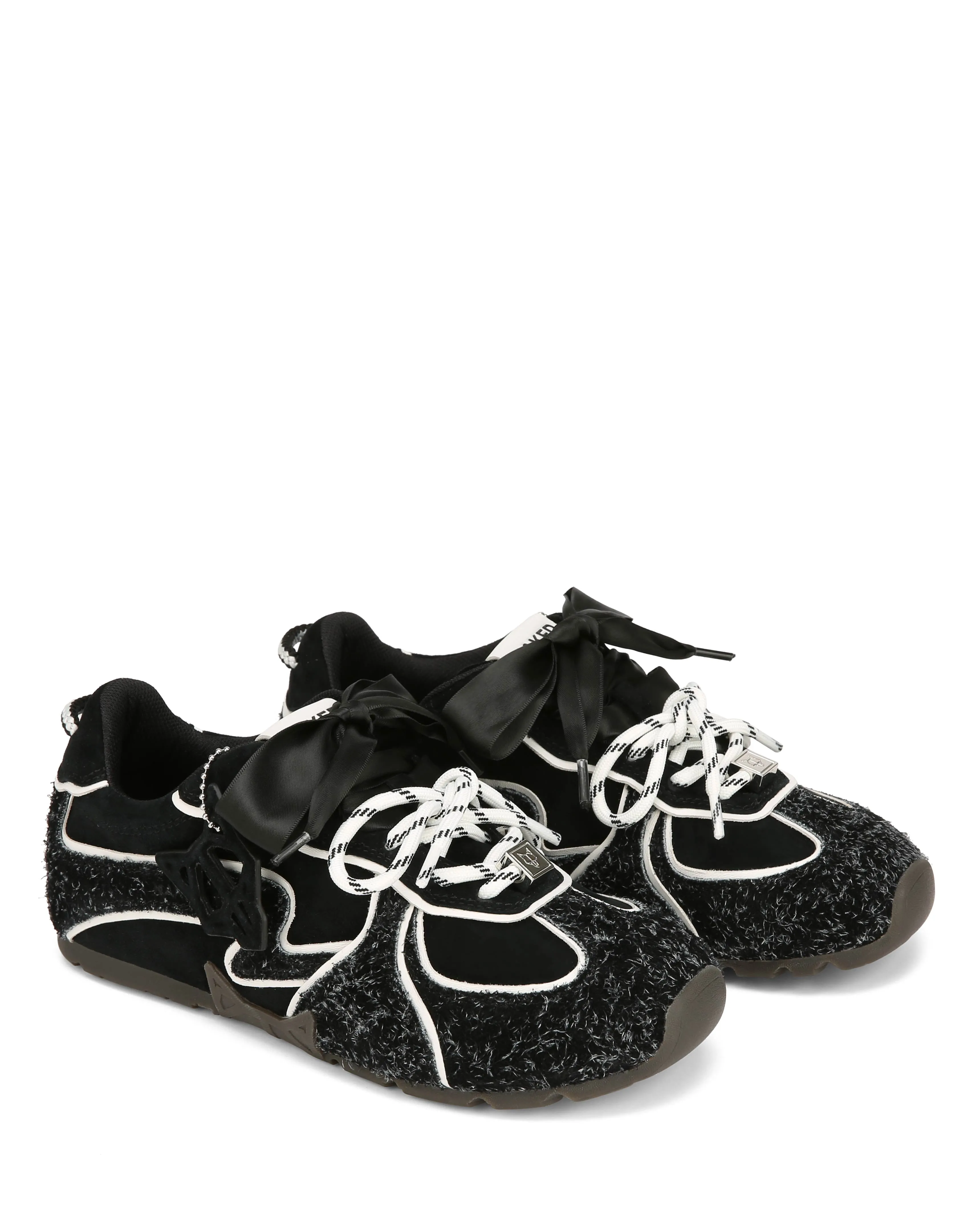 Adored Black Hairy Suede sold by naked wolfe product image thumbnail 2