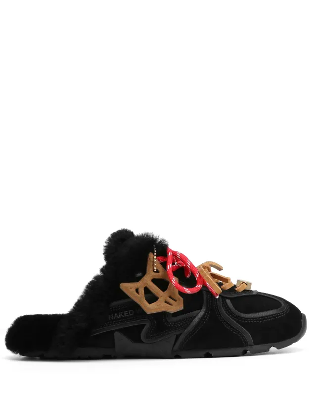 Adorn Black Suede sold by naked wolfe