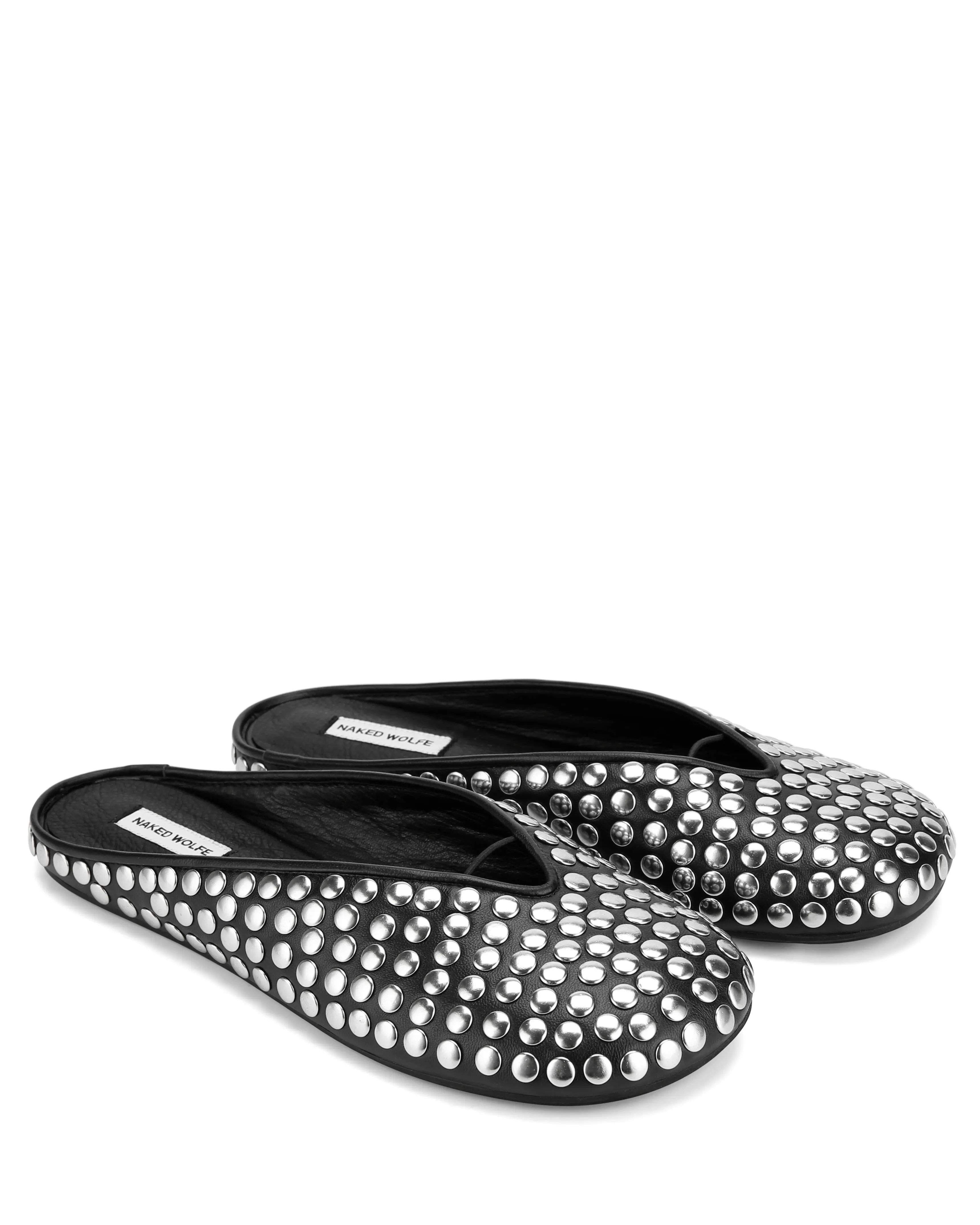 Pippa Black Studded Leather sold by naked wolfe product image thumbnail 2
