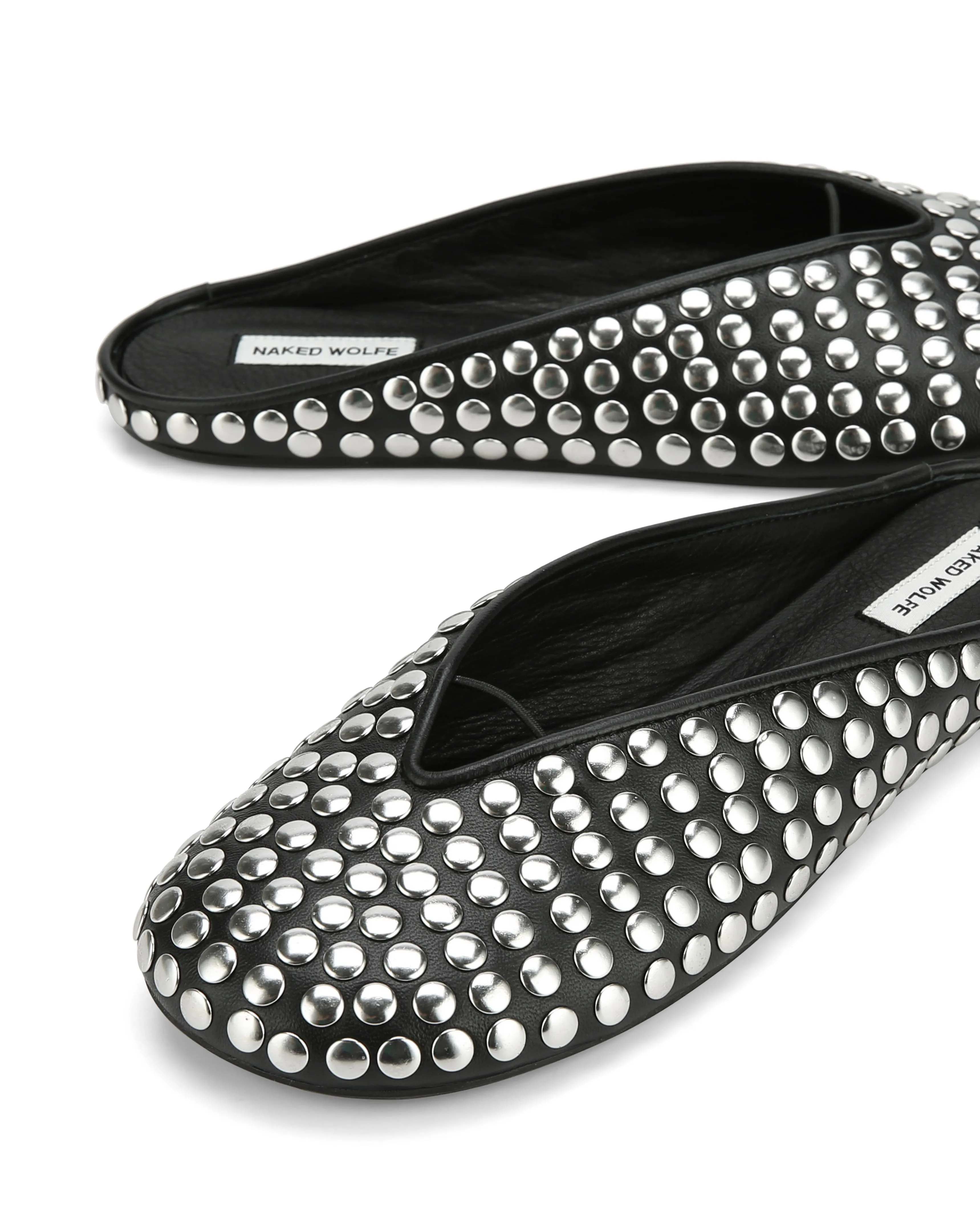 Pippa Black Studded Leather sold by naked wolfe product image thumbnail 3