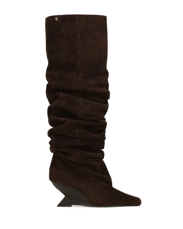 Allie Brown Suede sold by naked wolfe
