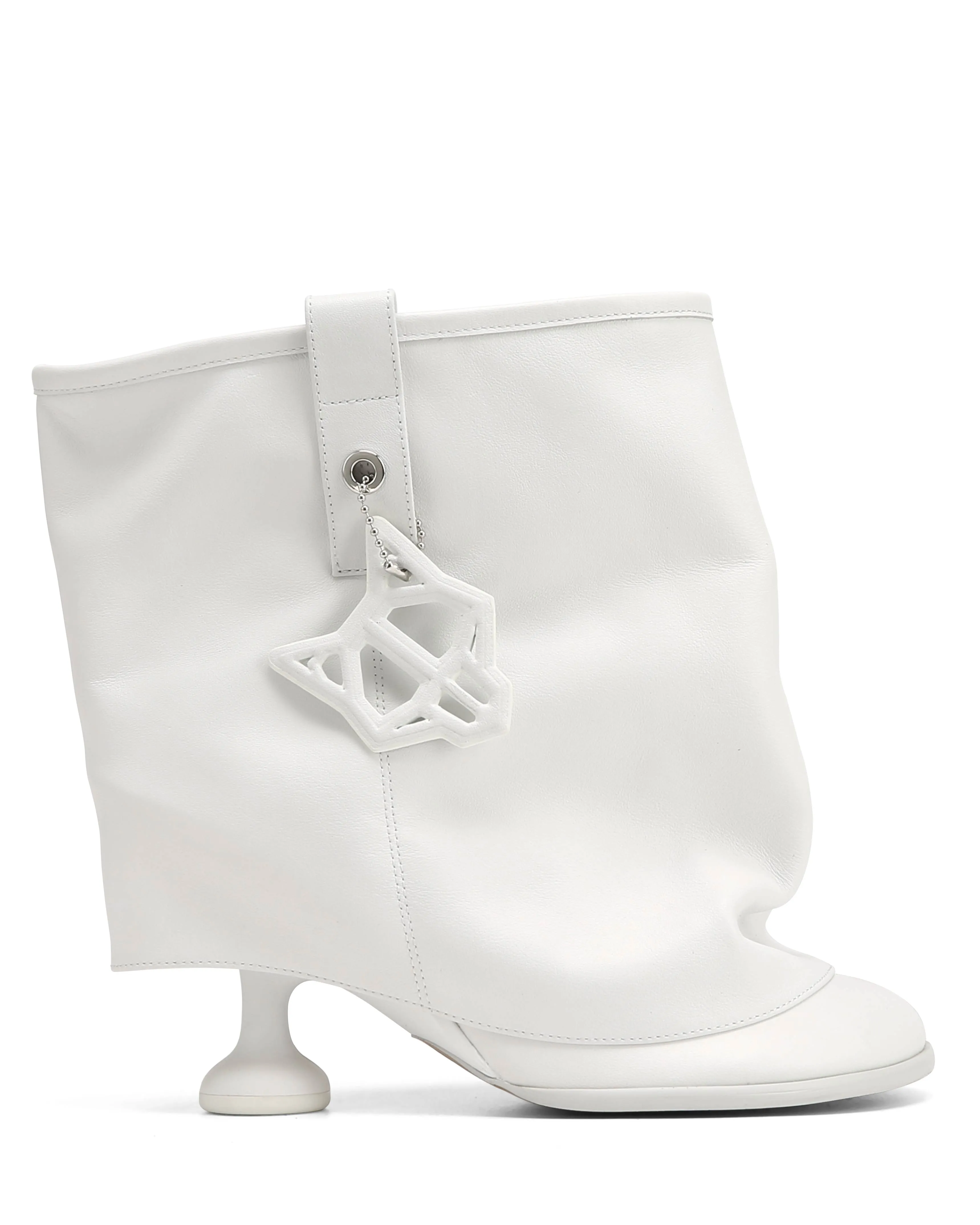 Bam White Leather sold by naked wolfe