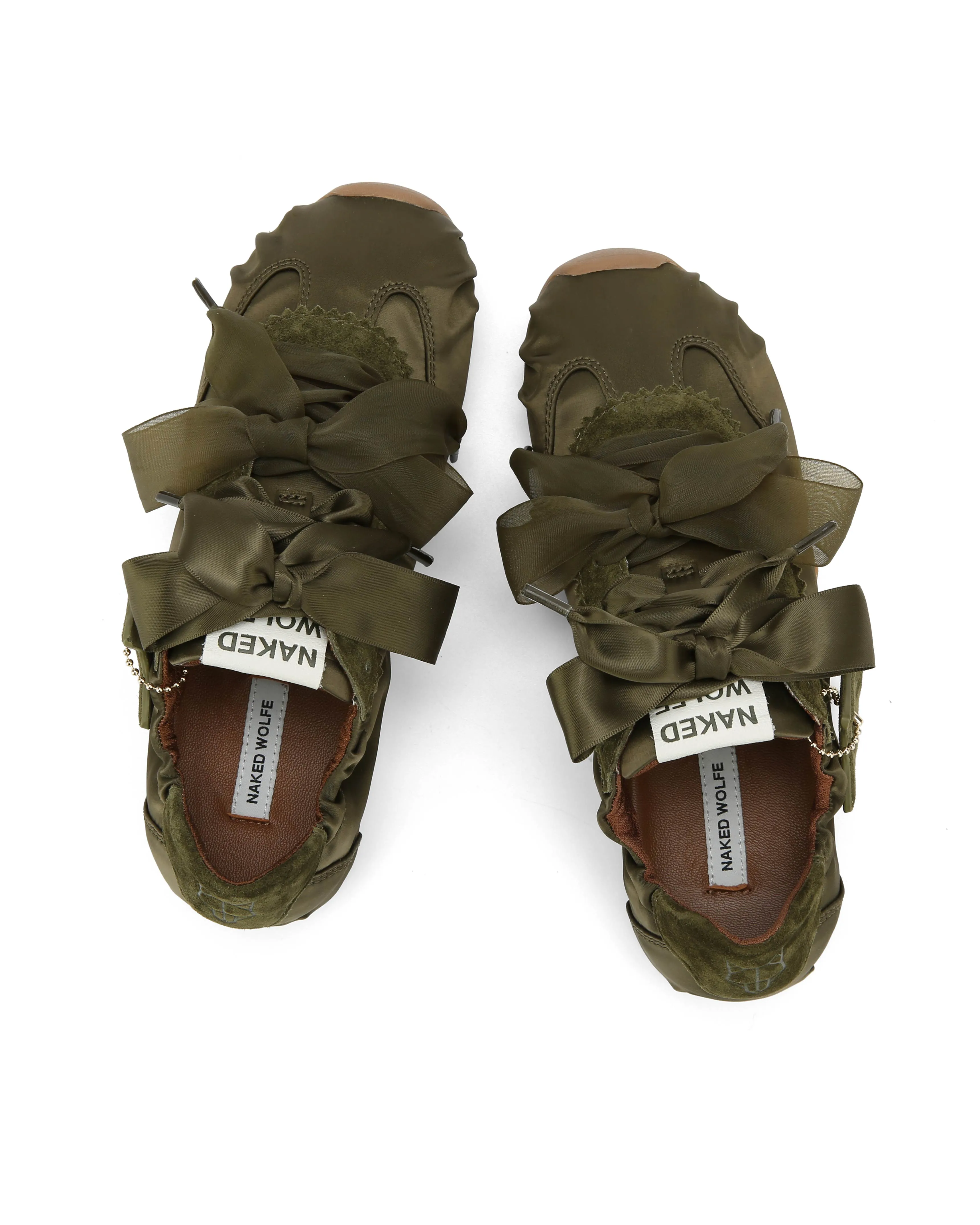 Adorable Khaki Satin sold by naked wolfe product image thumbnail 4