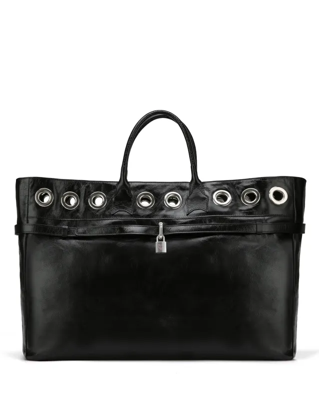 Brooklyn Black Athena Leather sold by naked wolfe