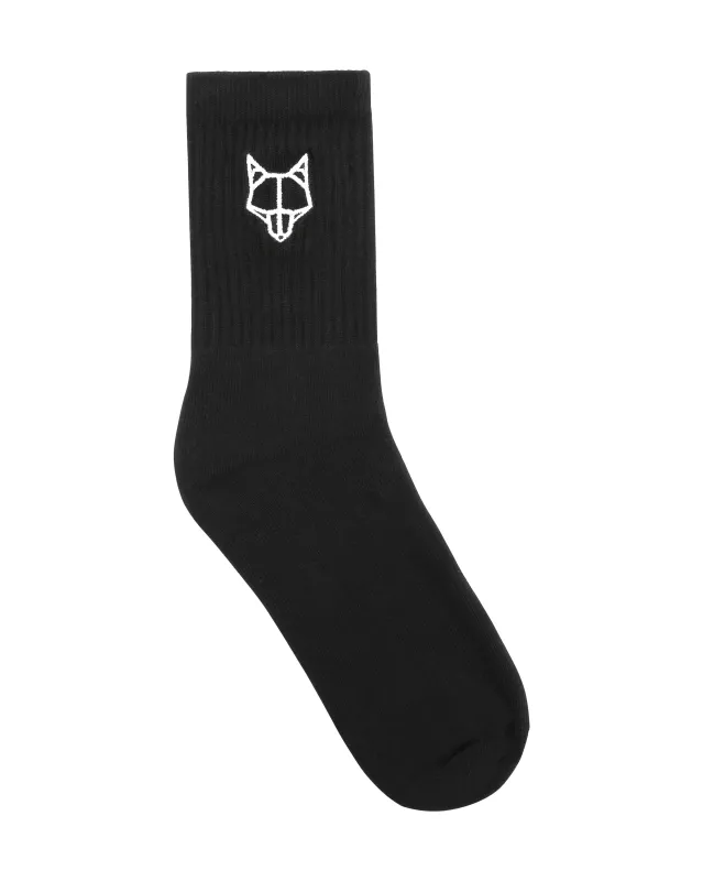 1 Pack Unisex High Ankle Socks Black sold by naked wolfe
