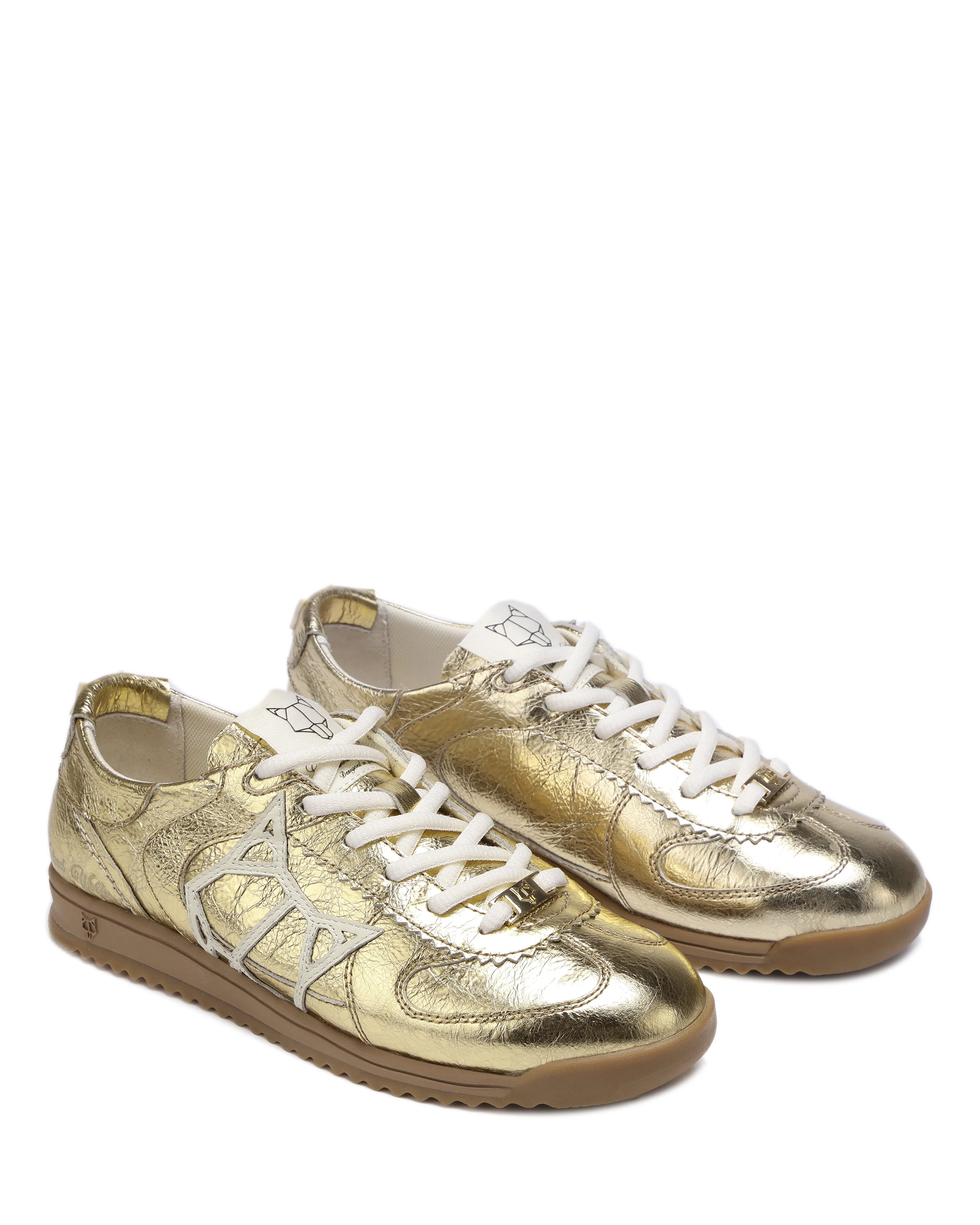 Exposuree Crinkle Leather Gold sold by naked wolfe product image thumbnail 2