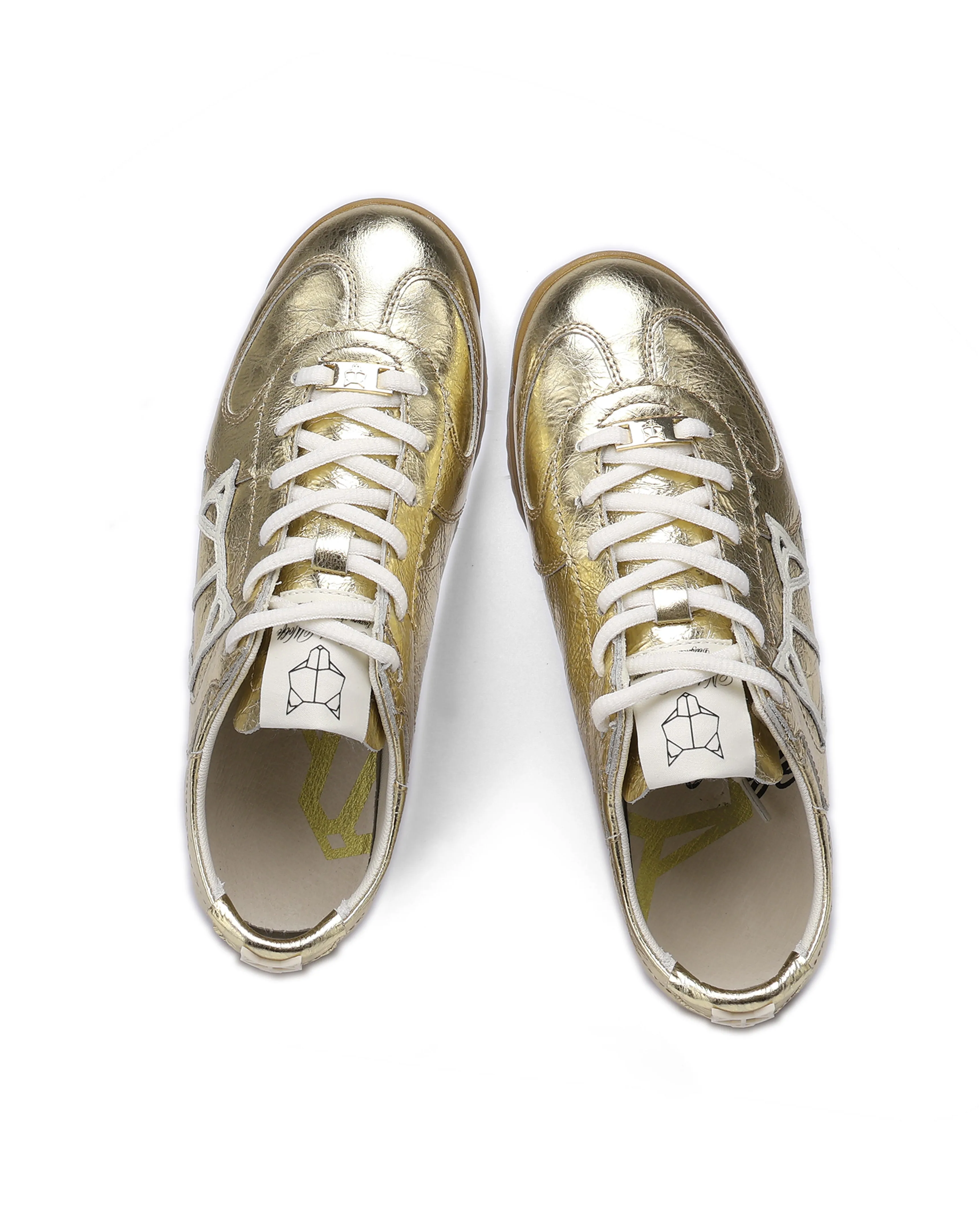 Exposuree Crinkle Leather Gold sold by naked wolfe product image thumbnail 4