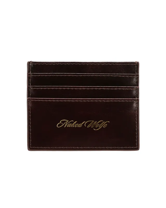Cardholder Wallet Brown sold by naked wolfe