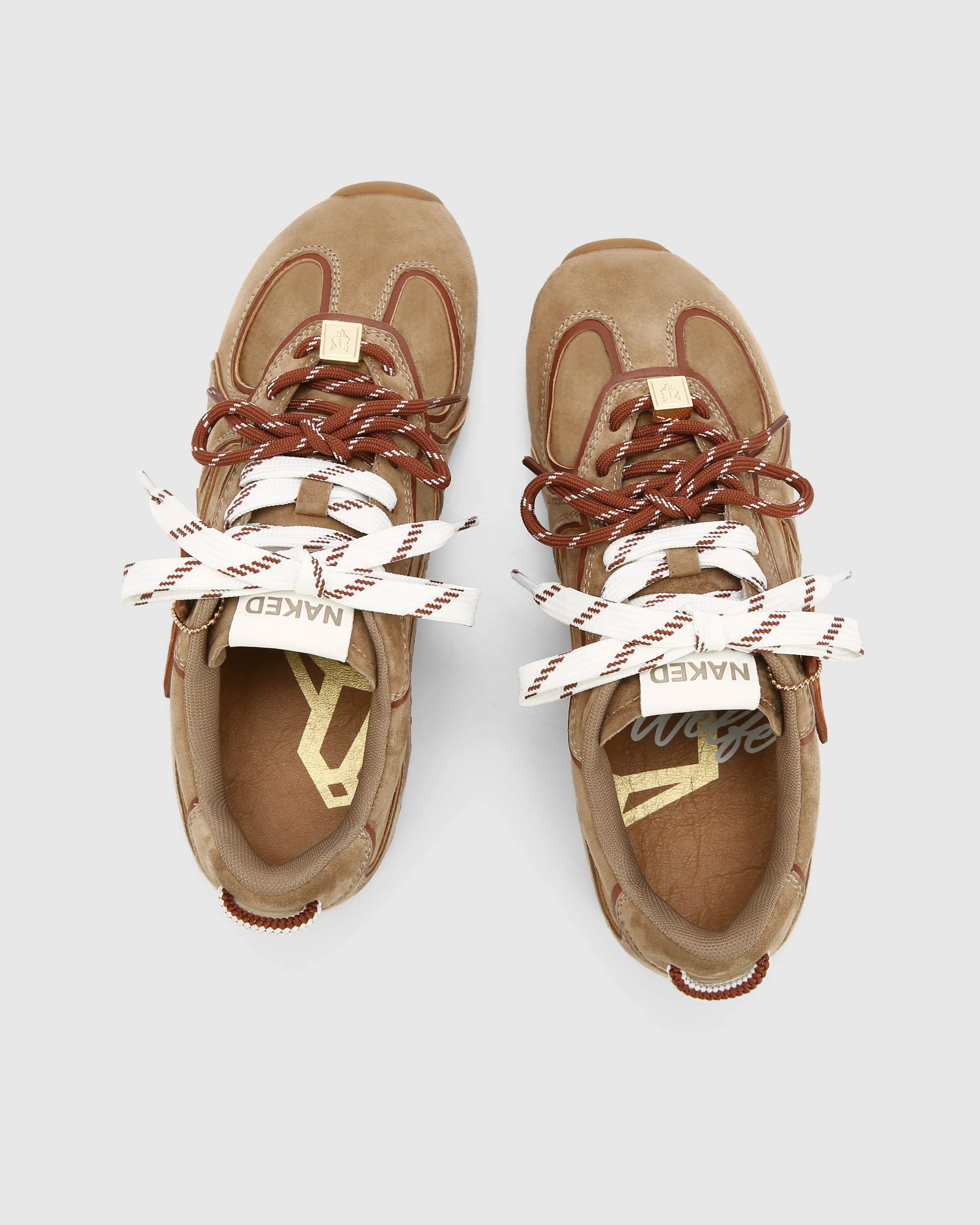 Adored Khaki Suede sold by naked wolfe product image thumbnail 4