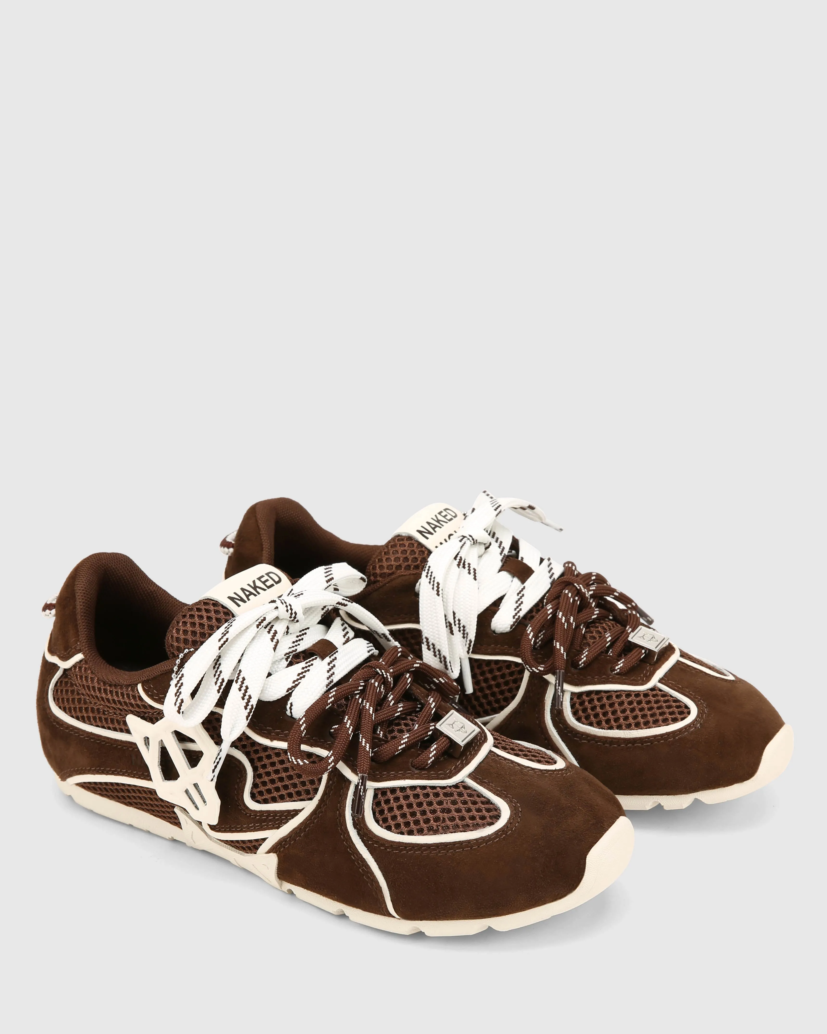 Adored Sport Brown/Vanilla Mesh sold by naked wolfe product image thumbnail 2