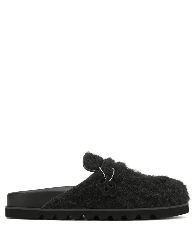 Cord Black Wool made by naked wolfe