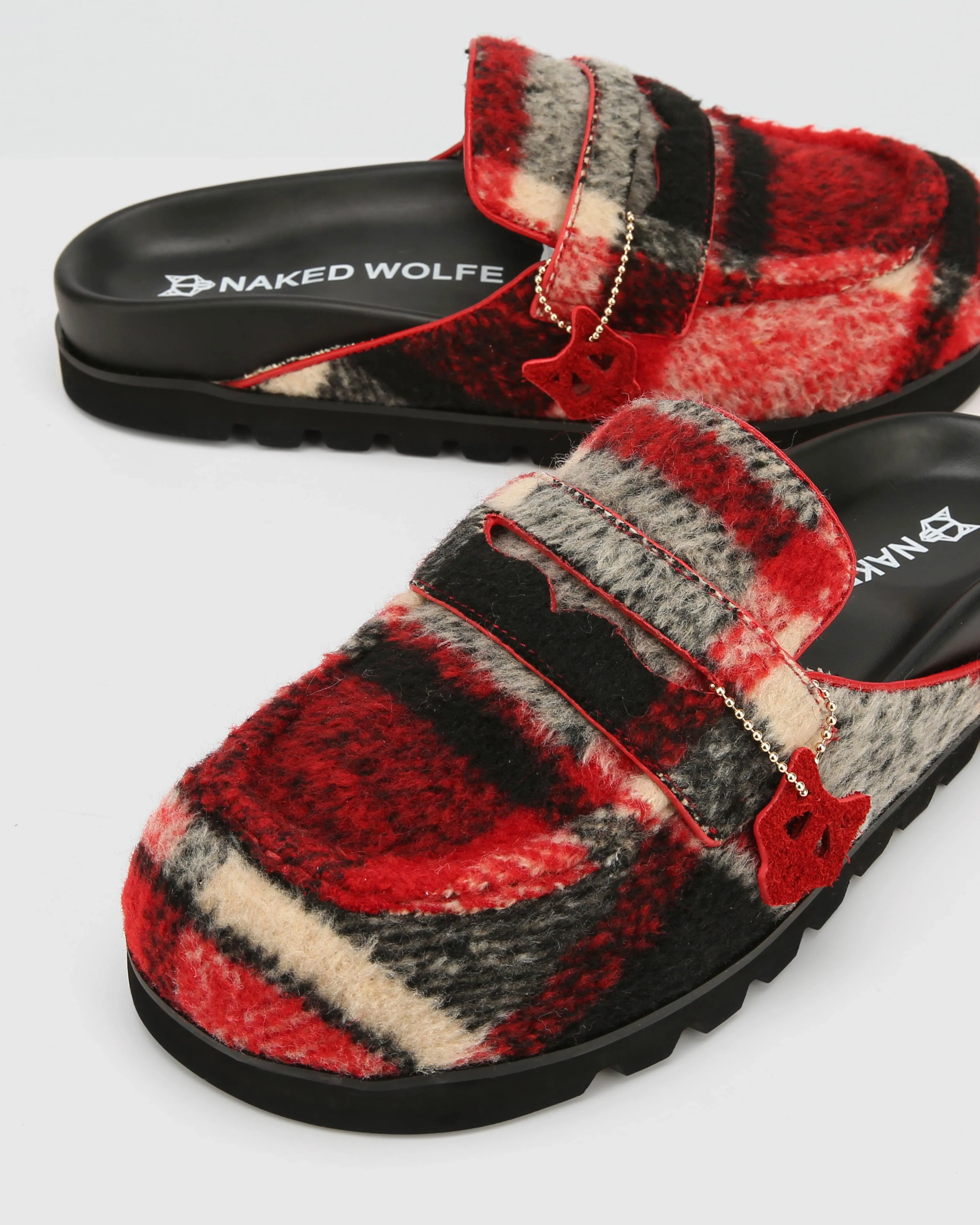 Cord Red Tartan sold by naked wolfe product image thumbnail 4