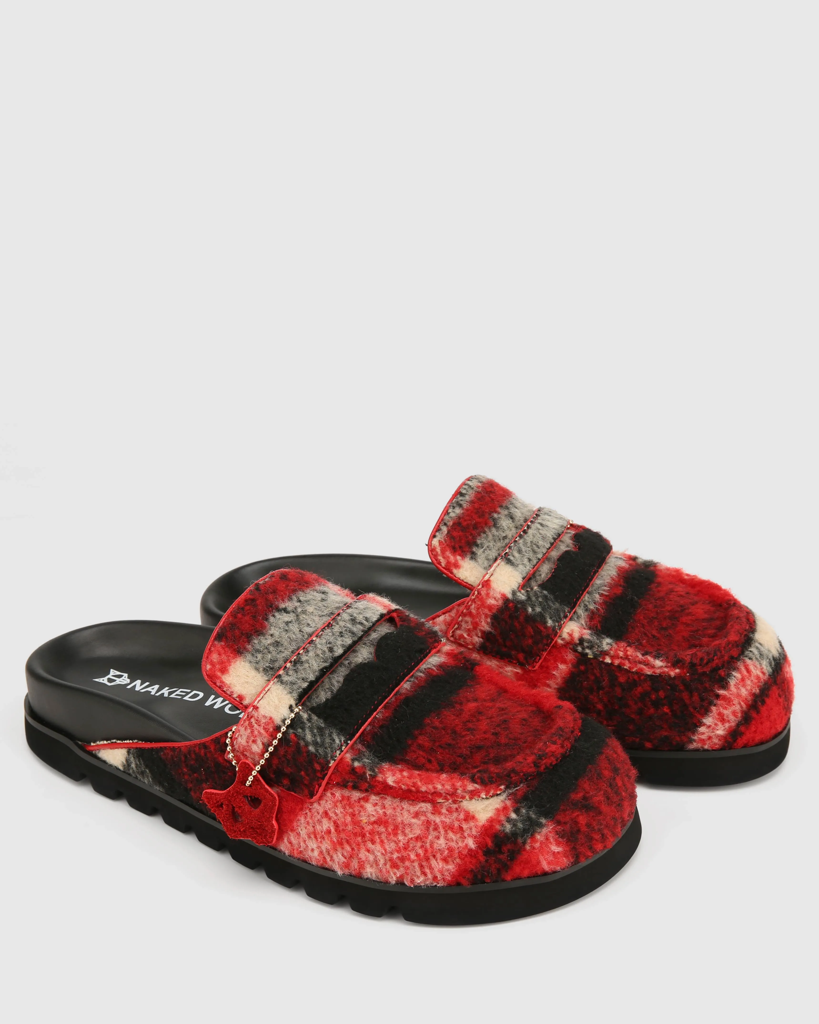 Cord Red Tartan sold by naked wolfe product image thumbnail 2