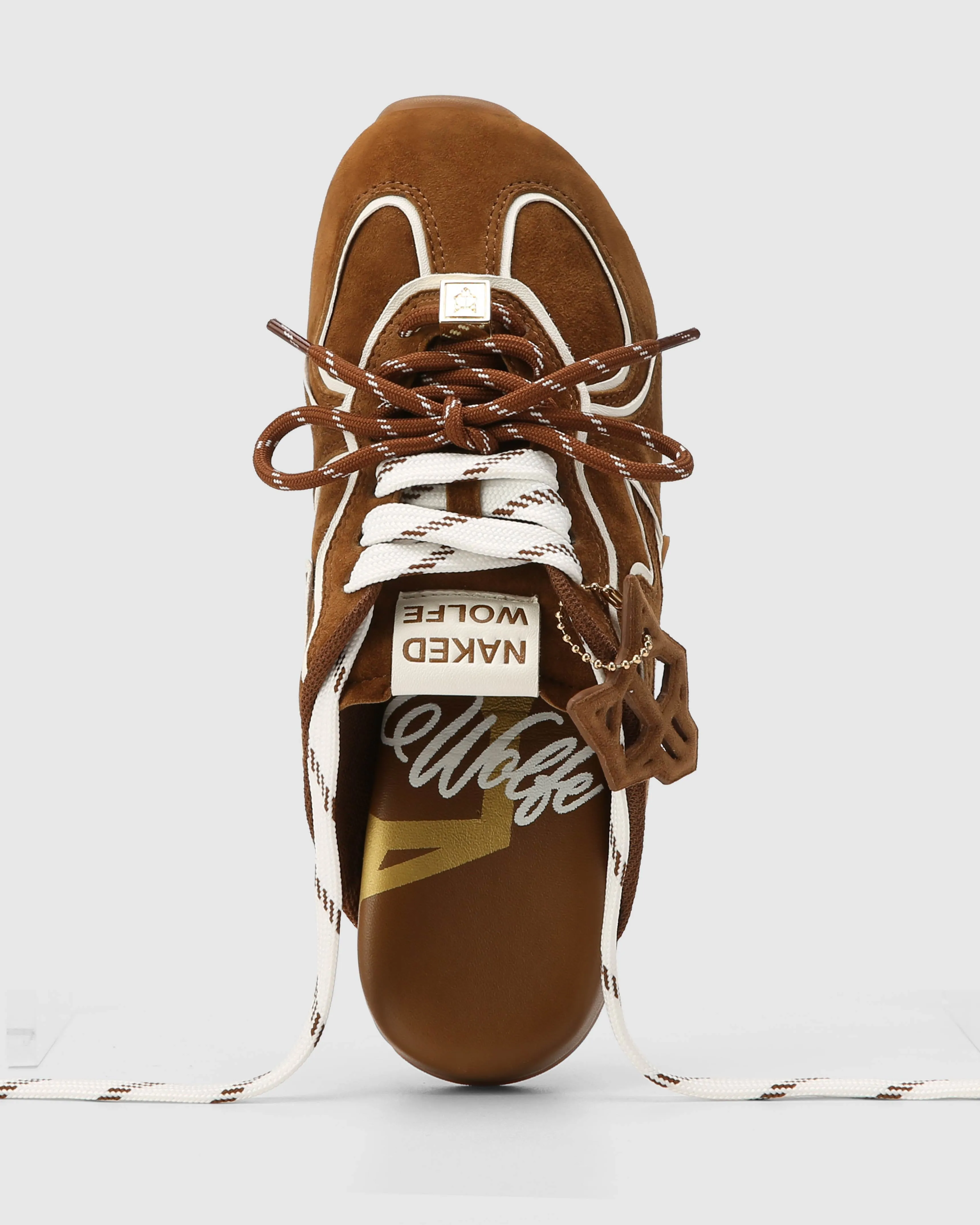 Admire Tan Suede sold by naked wolfe product image thumbnail 5