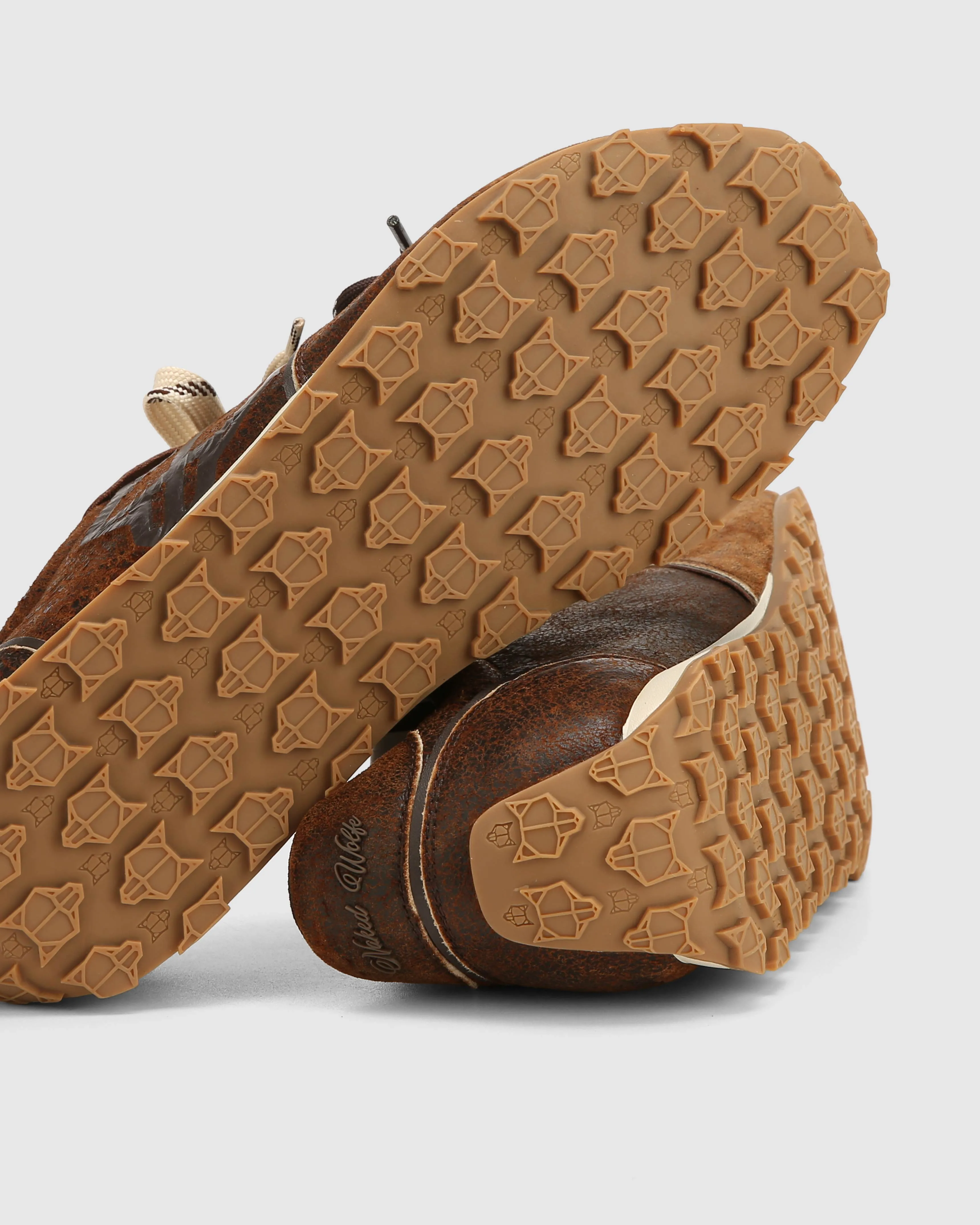 Lightning Brown Distress Leather sold by naked wolfe product image thumbnail 4
