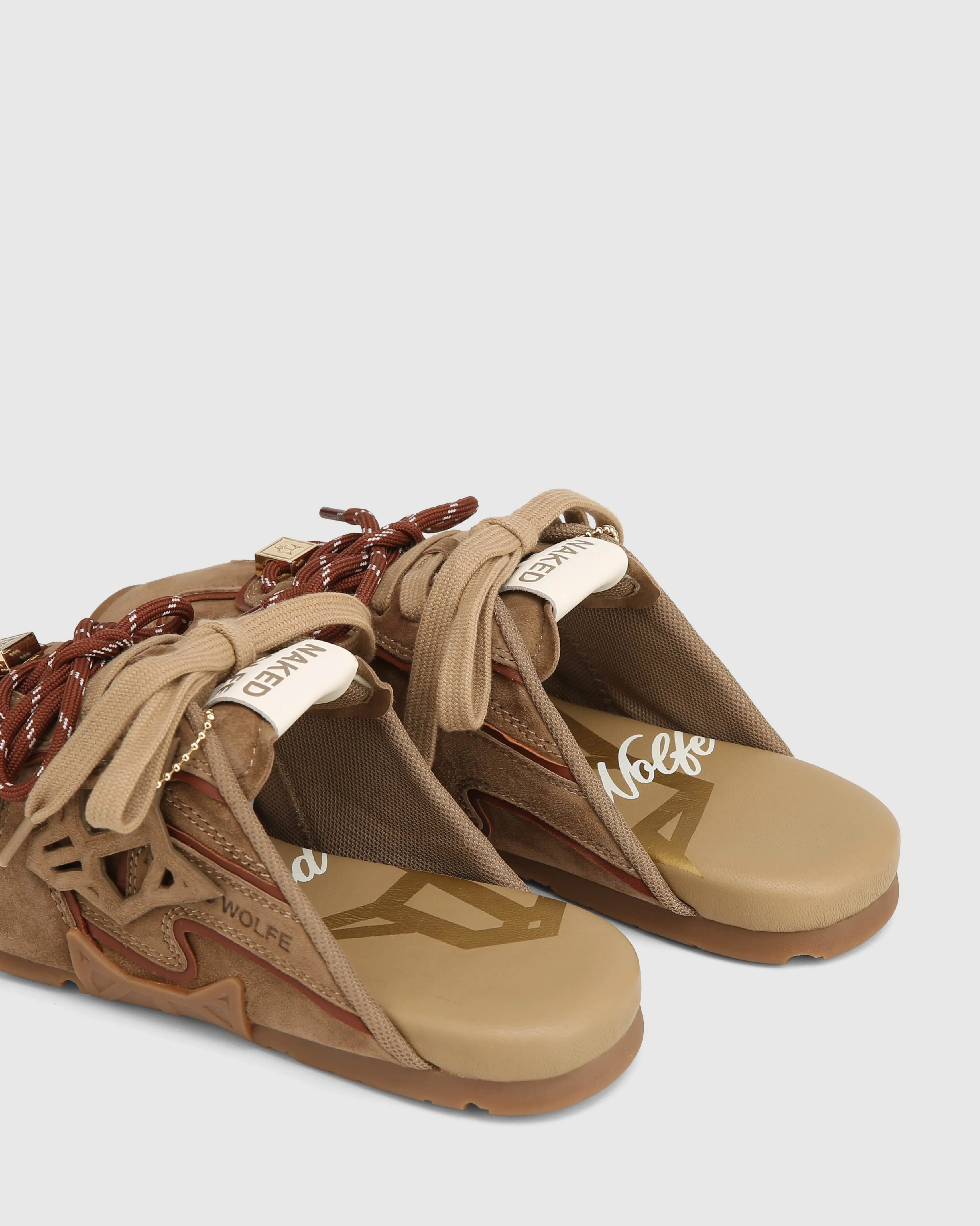 Admire Khaki Suede sold by naked wolfe product image thumbnail 4