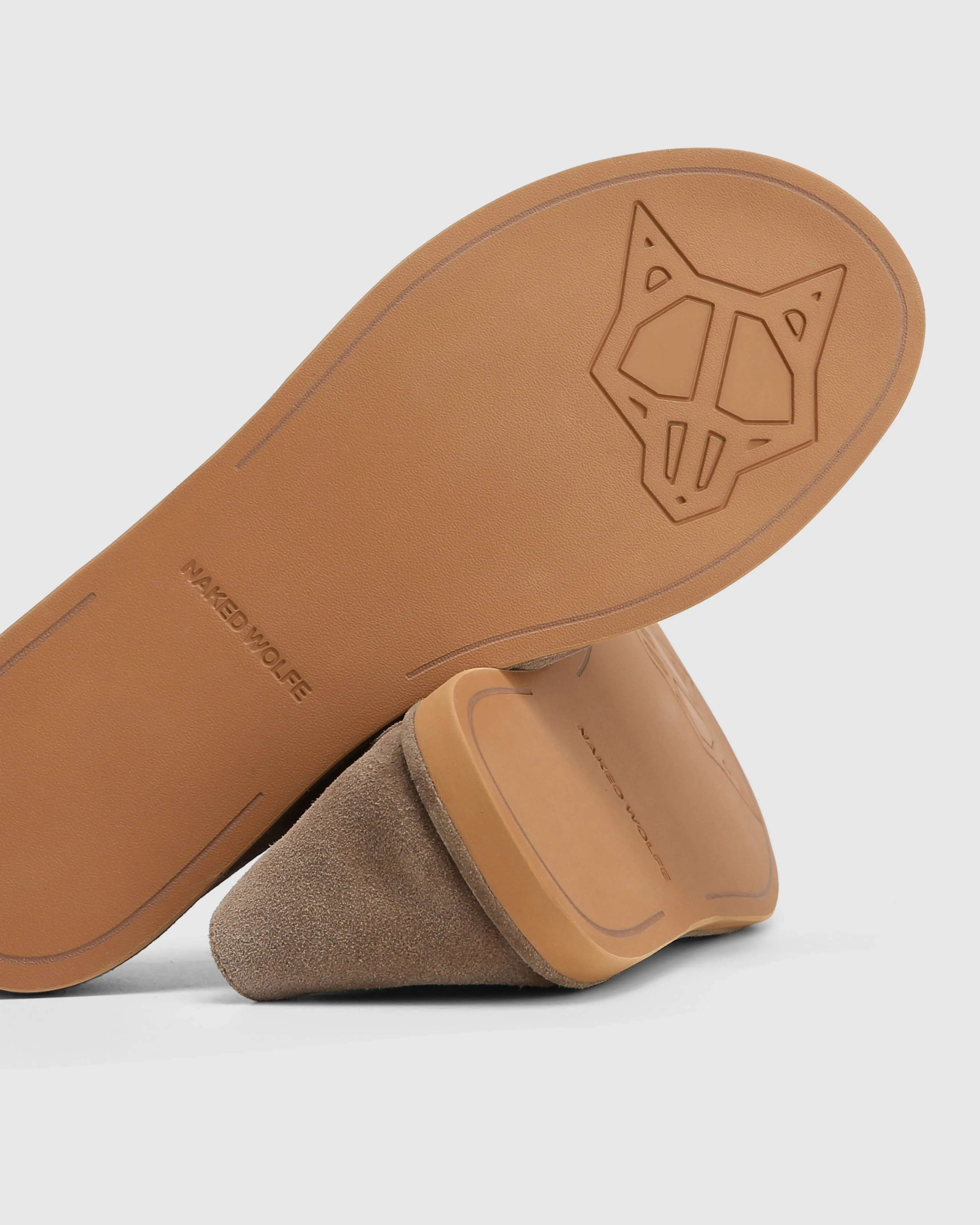 The Rare Mule Taupe Suede sold by naked wolfe product image thumbnail 3