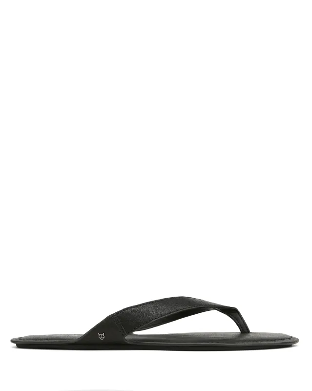 The Rambo Sandal Black Leather sold by naked wolfe