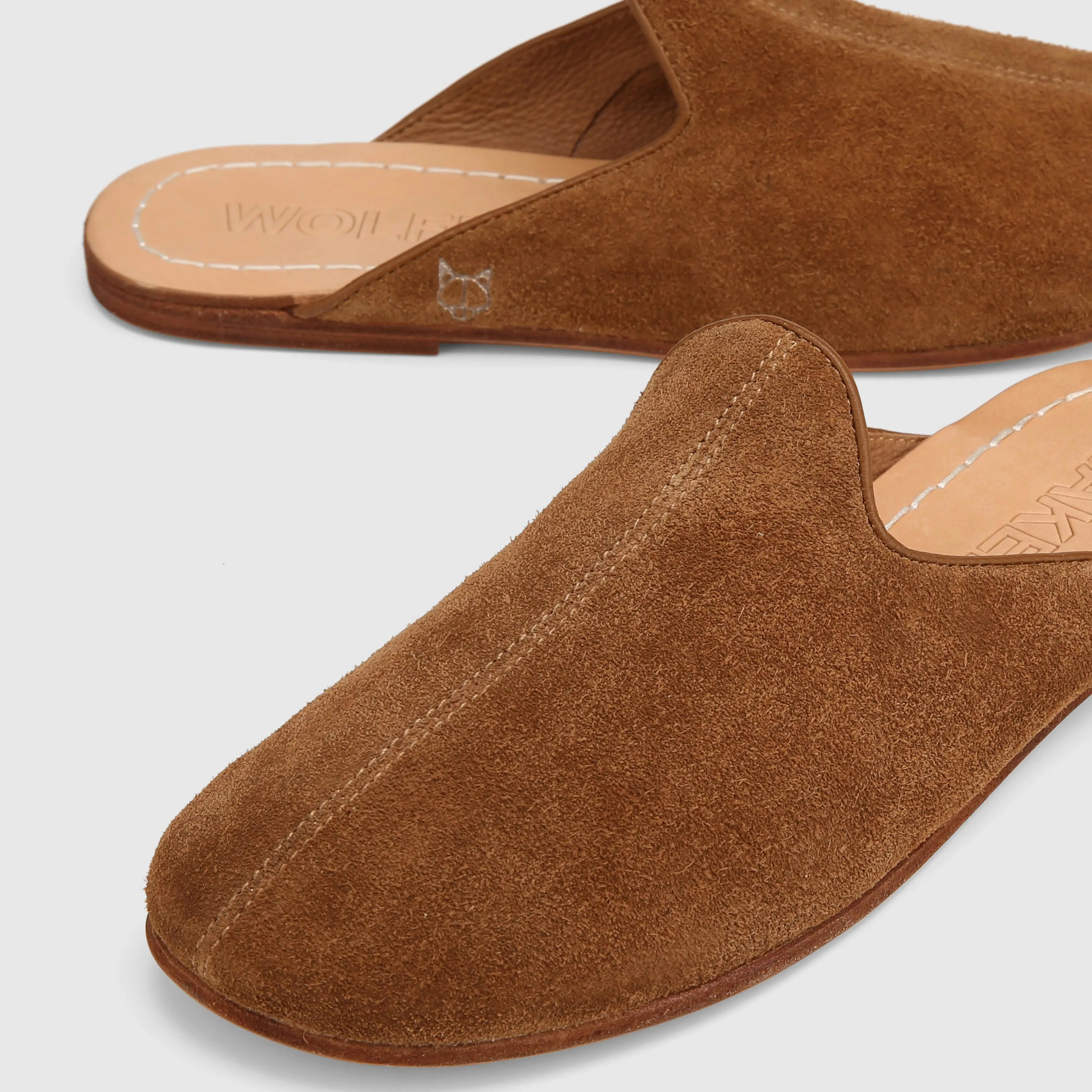 The Jet Mule Tan Suede sold by naked wolfe product image thumbnail 3