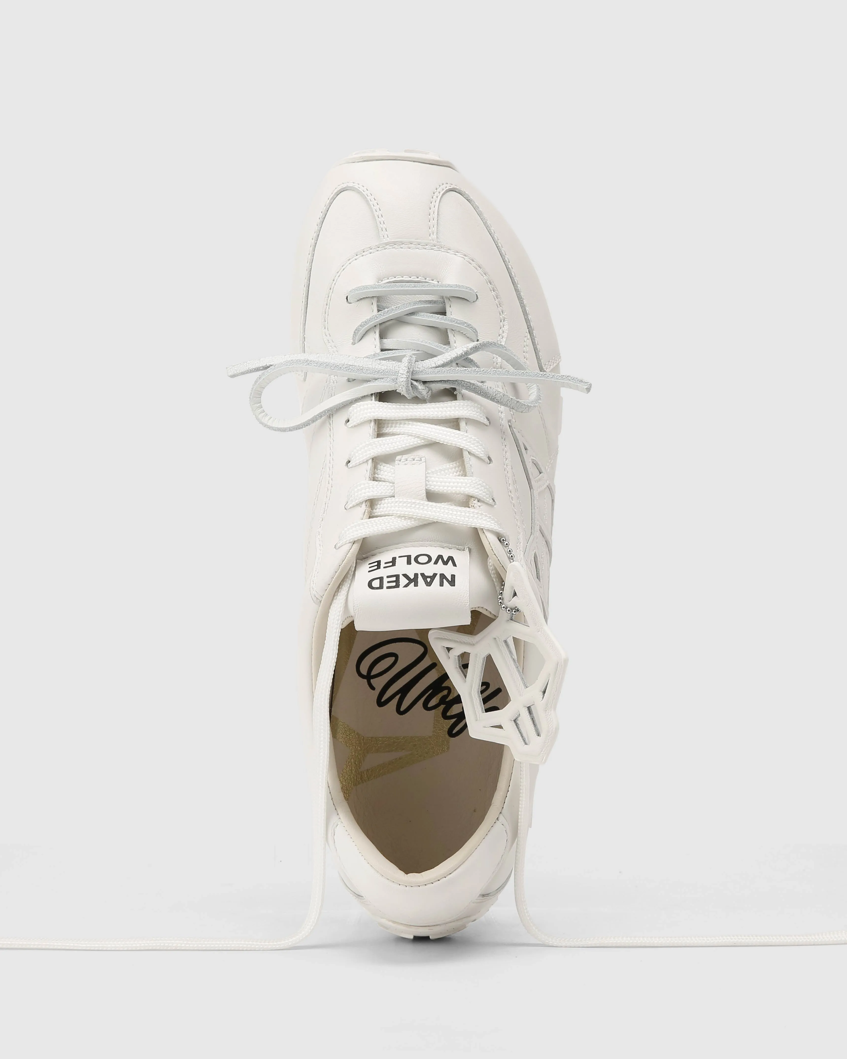The Butter Sneaker White Leather sold by naked wolfe product image thumbnail 5