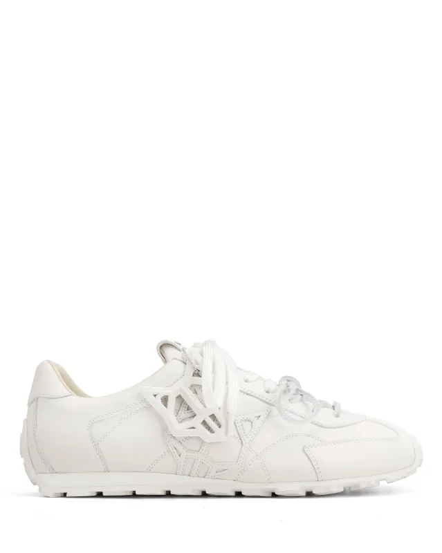 The Butter Sneaker White Leather sold by naked wolfe