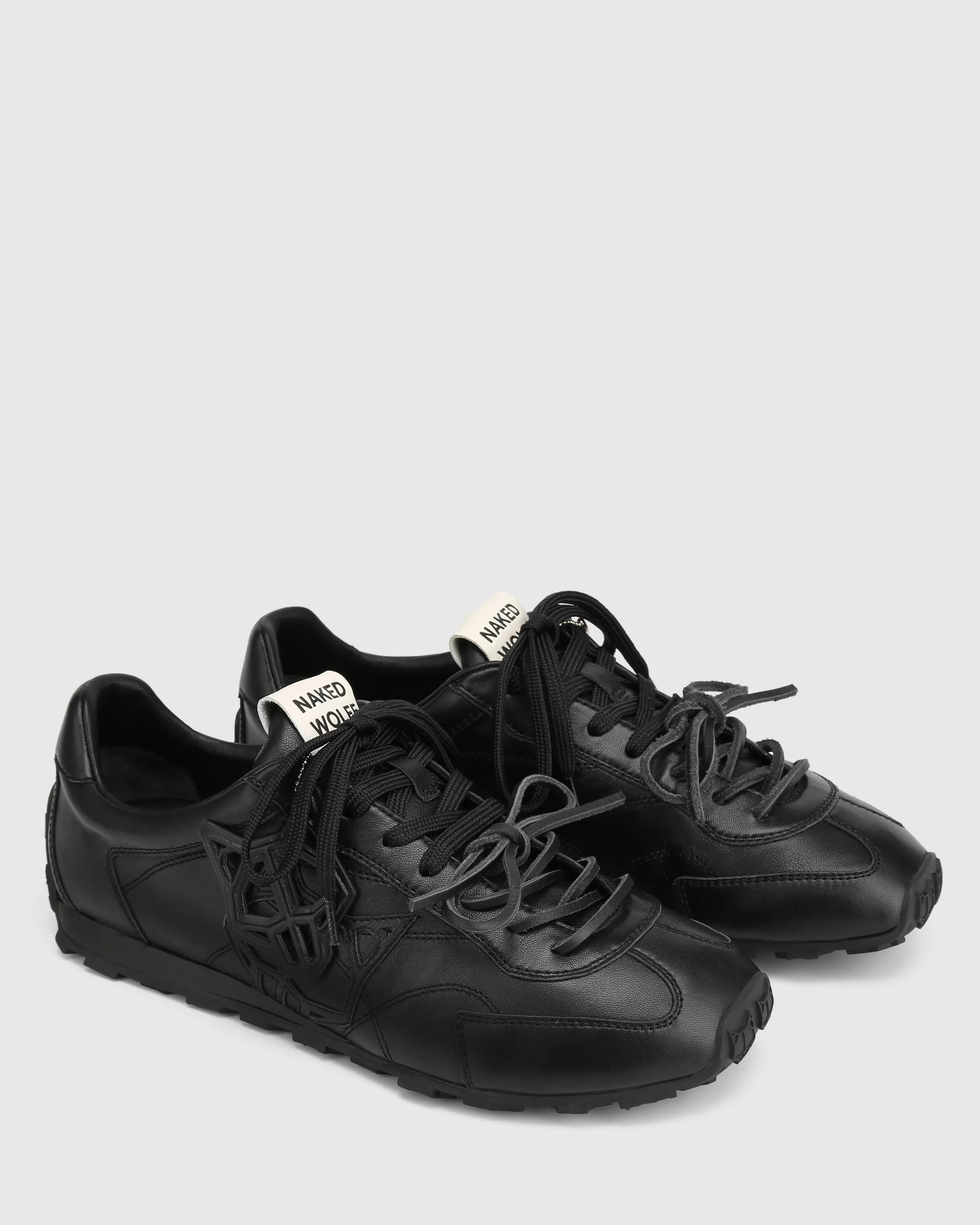 The Butter Sneaker Black Leather sold by naked wolfe product image thumbnail 2