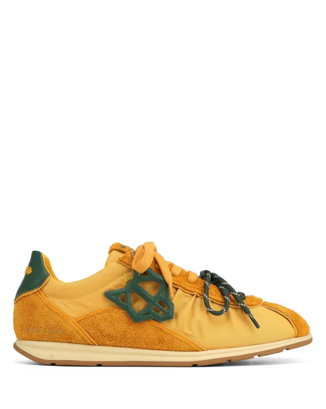The Ballet Sneaker Yellow Nylon sold by naked wolfe