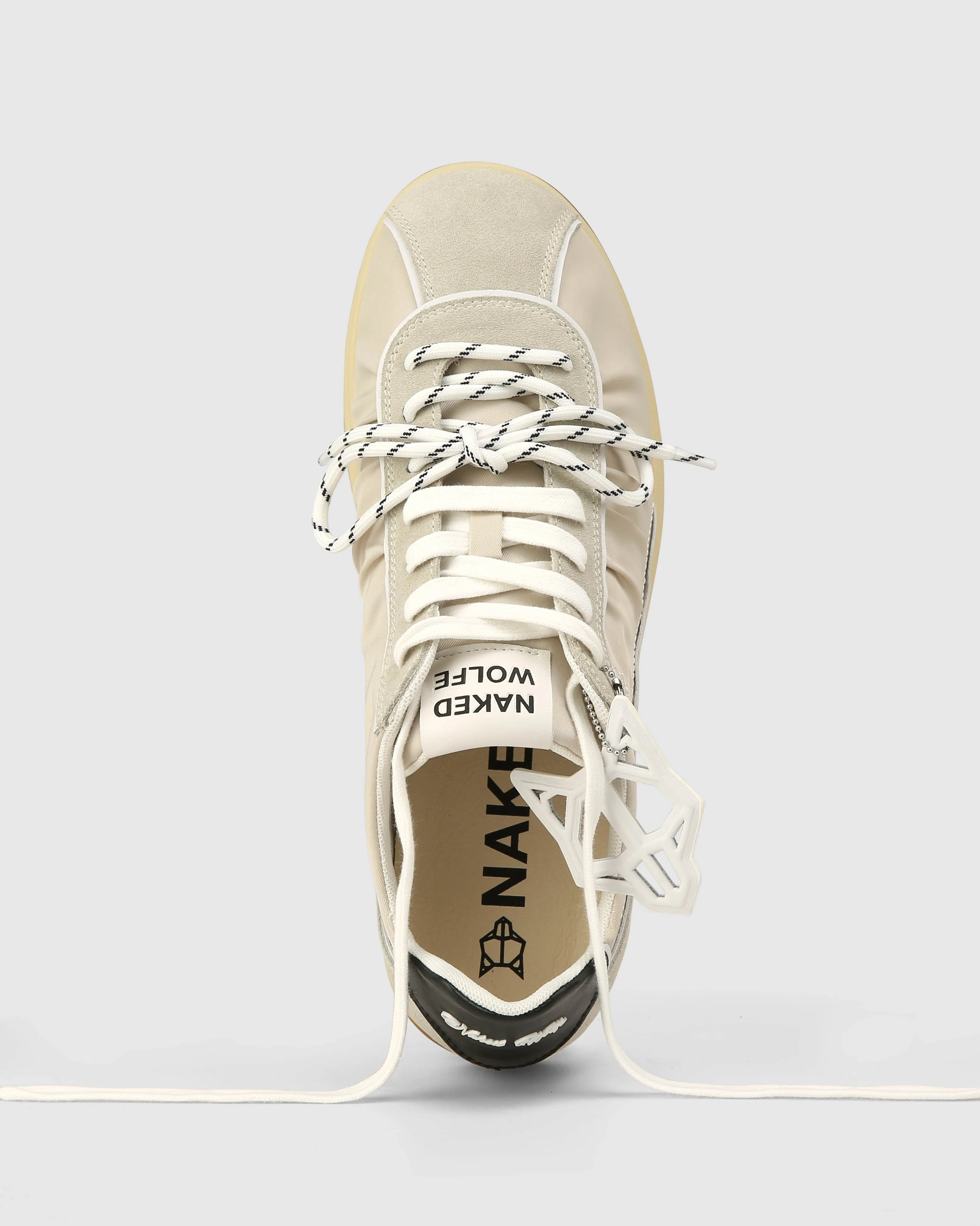 The Ballet Sneaker Off White Nylon sold by naked wolfe product image thumbnail 2