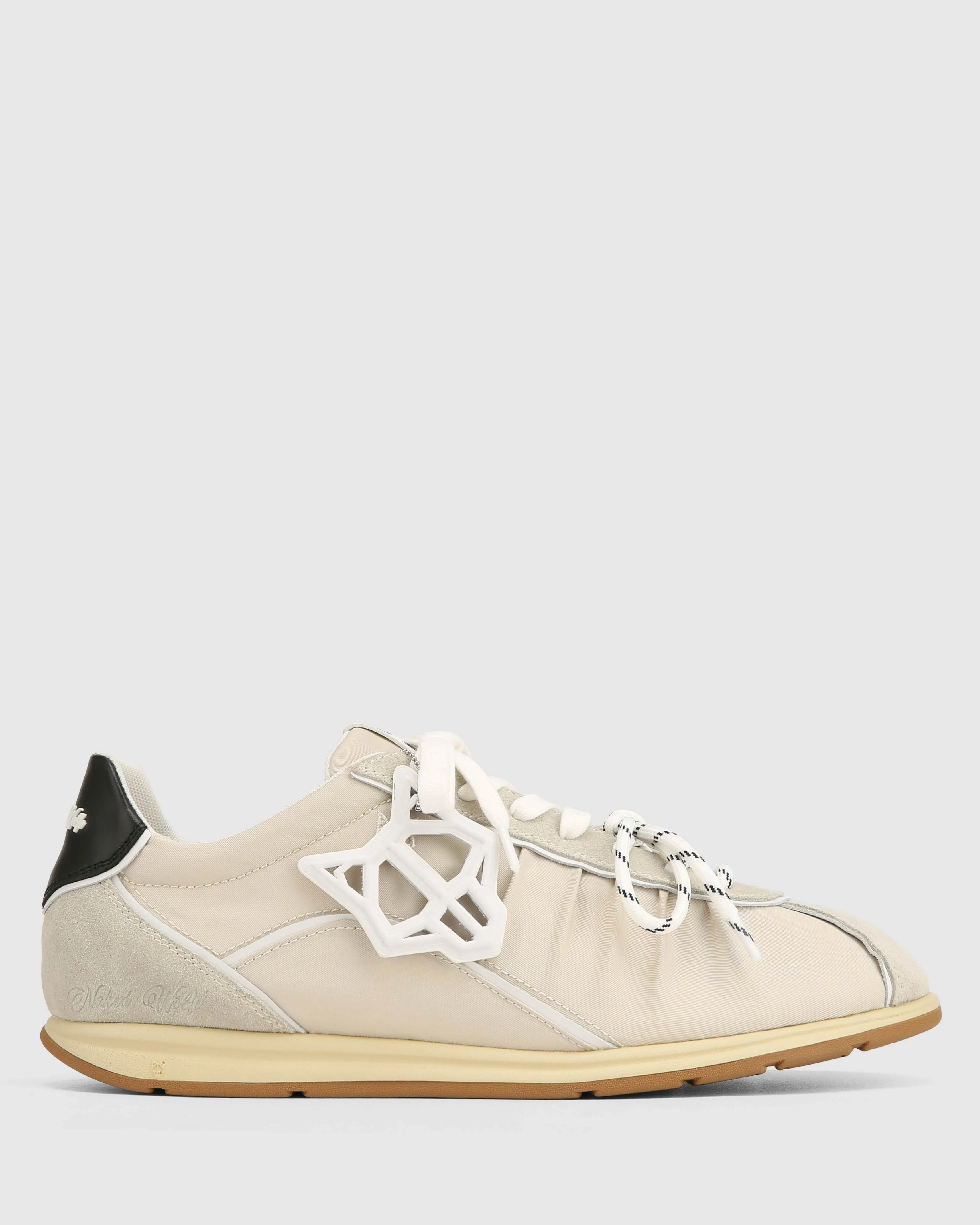 The Ballet Sneaker Off White Nylon sold by naked wolfe product image thumbnail 5