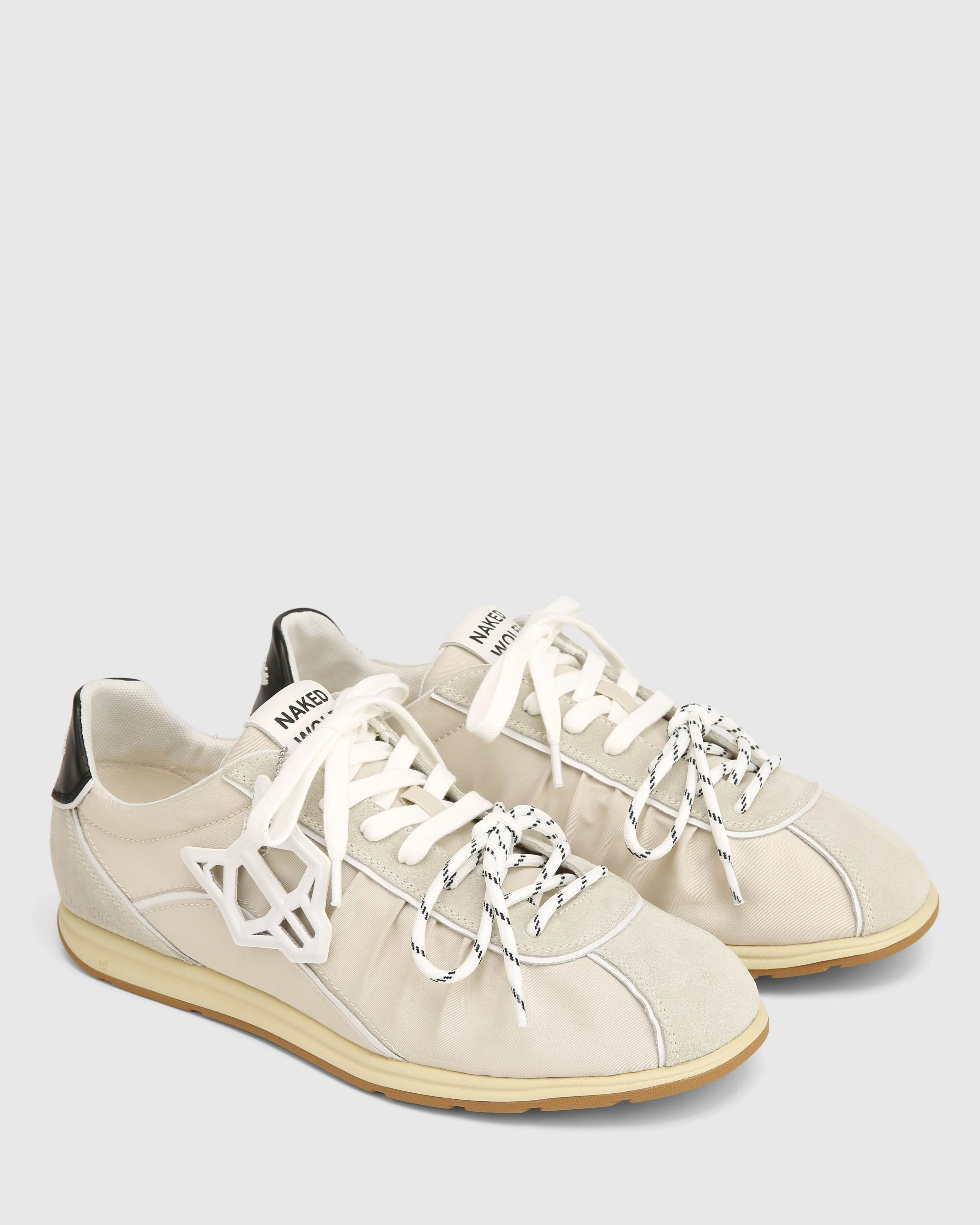 The Ballet Sneaker Off White Nylon sold by naked wolfe product image thumbnail 4