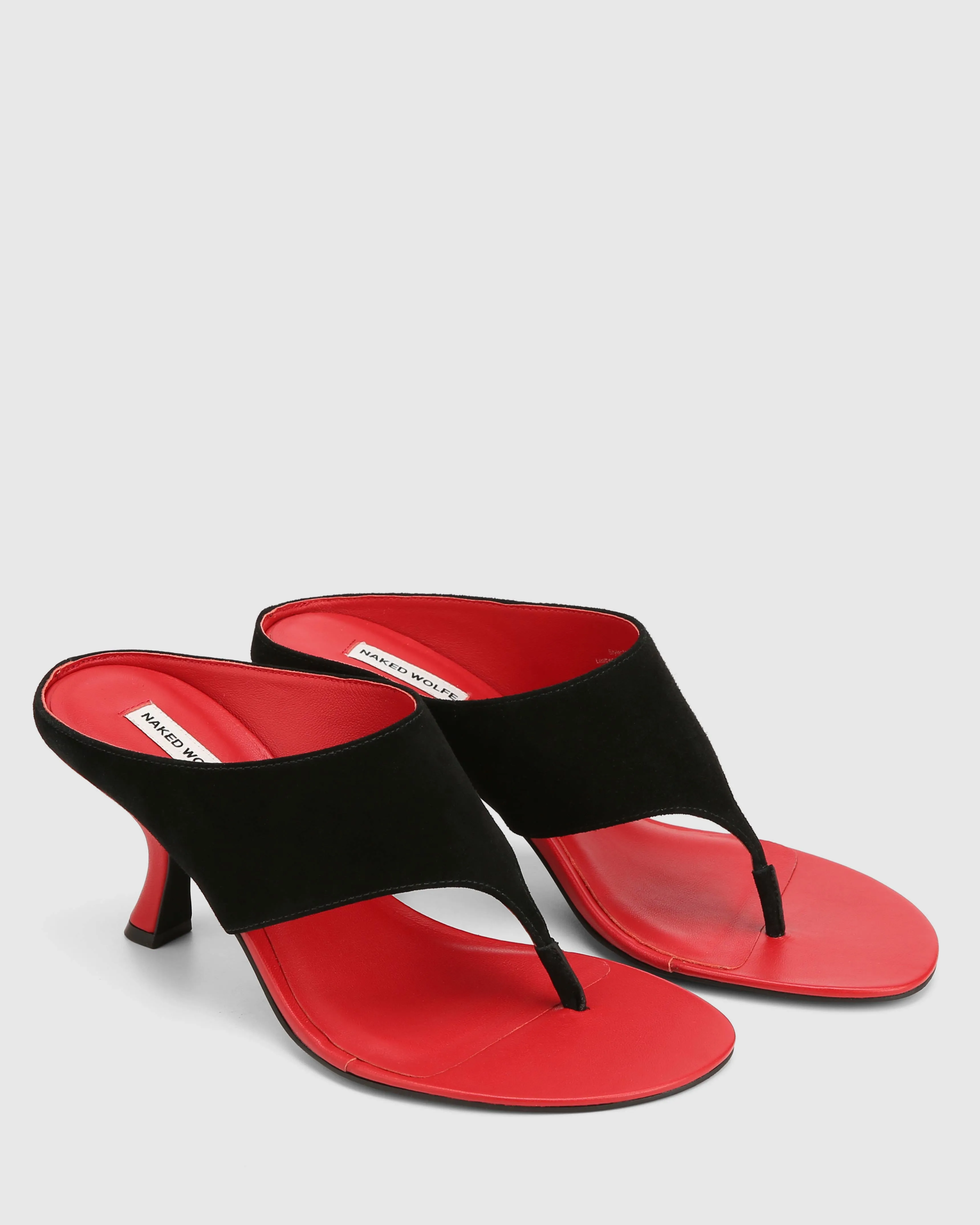 Mercer Black/Red Suede sold by naked wolfe product image thumbnail 2